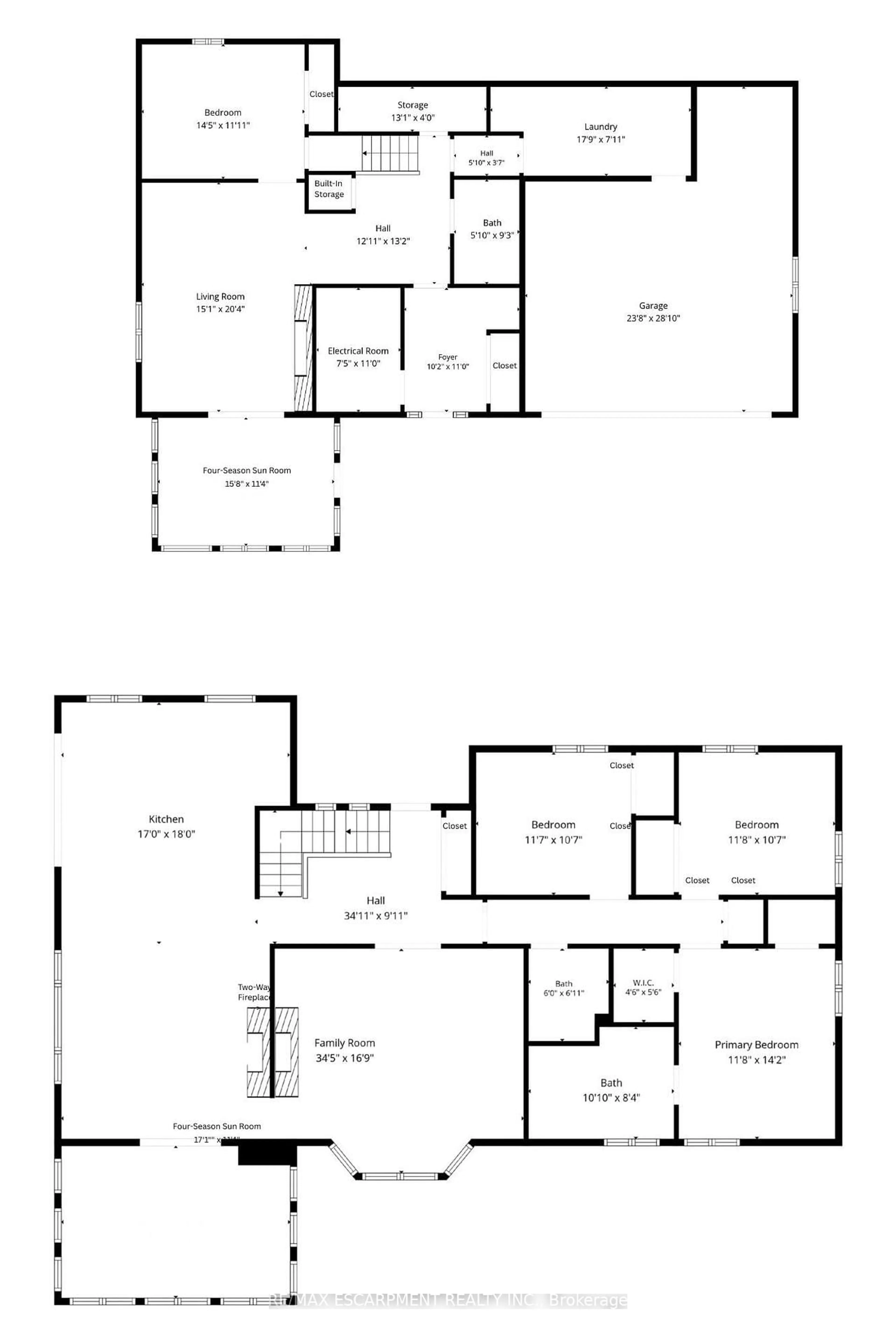 Floor plan for 314 7th Concession Rd, Hamilton Ontario L8B 1T5