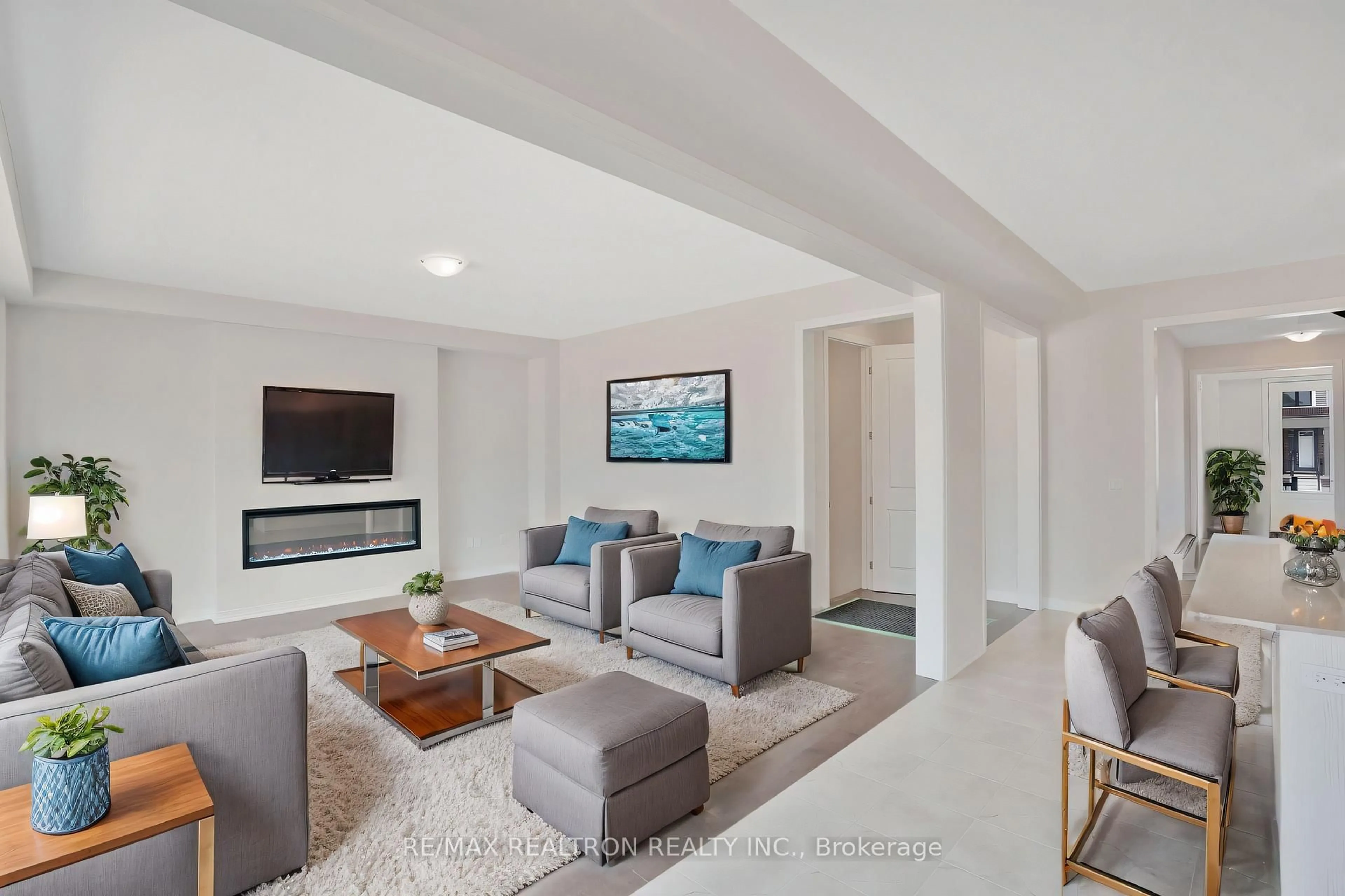 Living room with furniture, unknown for 184 Leslie Davis St, North Dumfries Ontario N0B 1E0