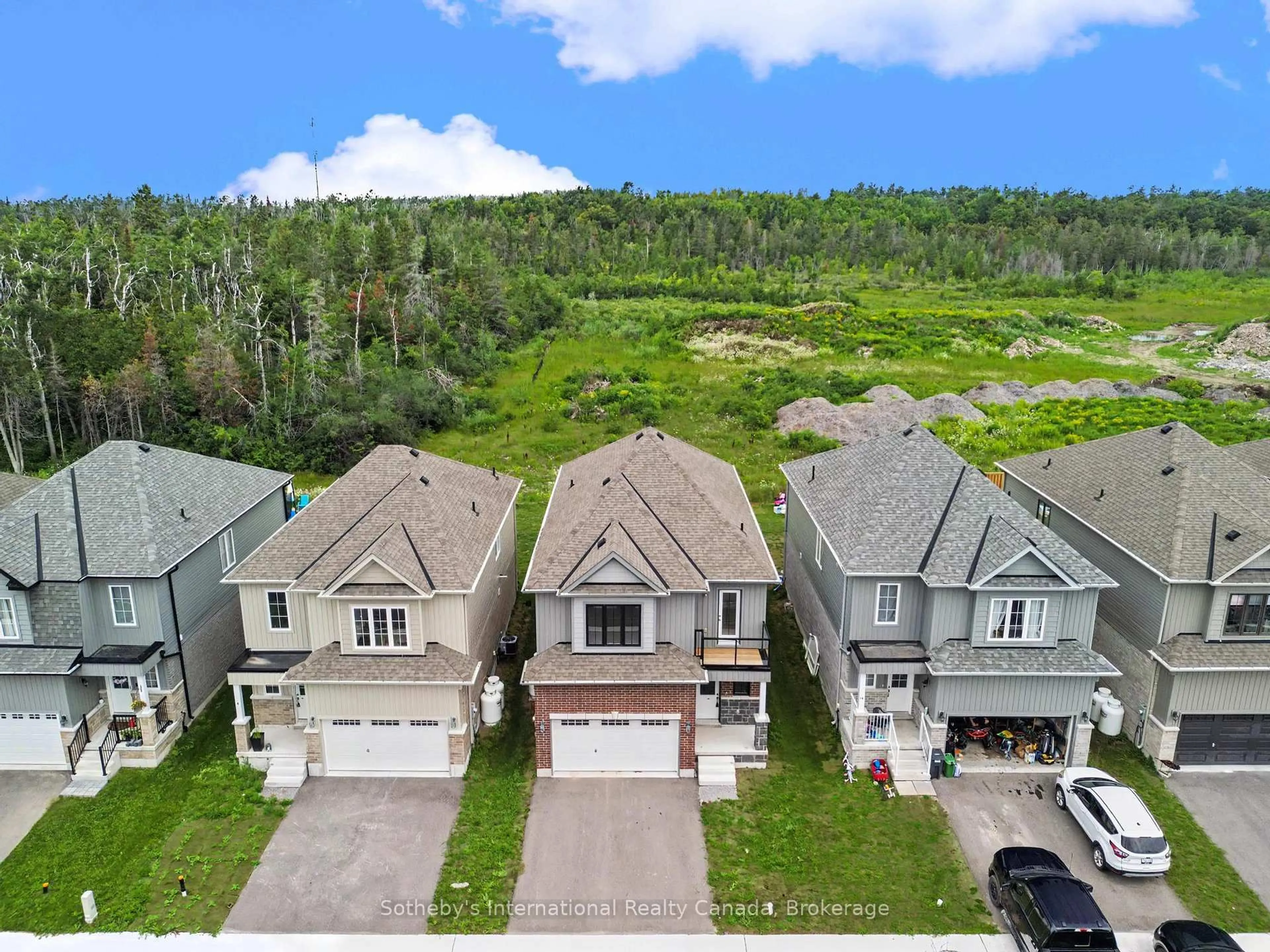 A pic from outside/outdoor area/front of a property/back of a property/a pic from drone, mountain view for 12 Hillcroft Way, Kawartha Lakes Ontario K0M 1A0