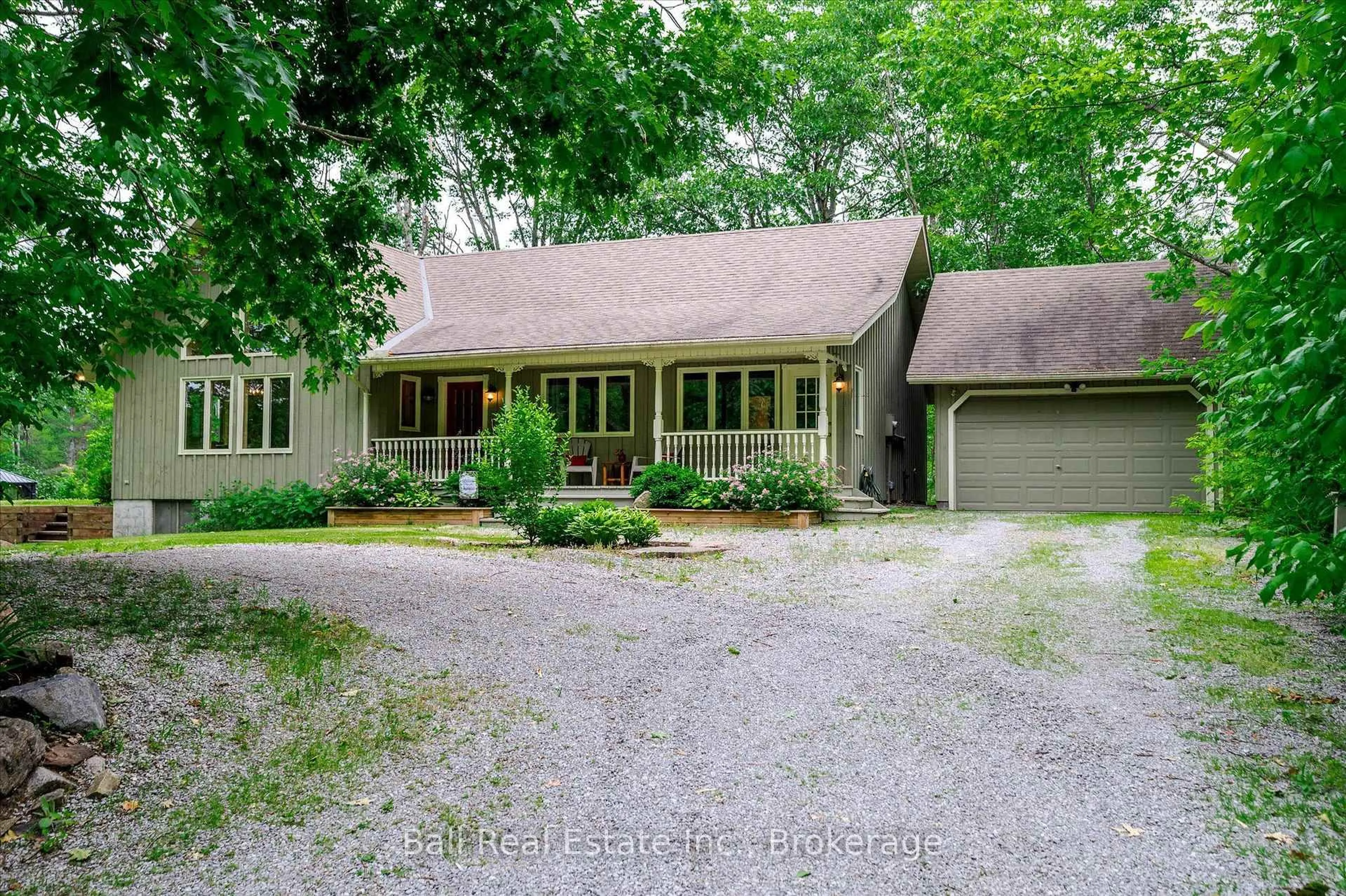 A pic from outside/outdoor area/front of a property/back of a property/a pic from drone, street for 2793 County Road 36 Rd, Trent Lakes Ontario K0L 1J0