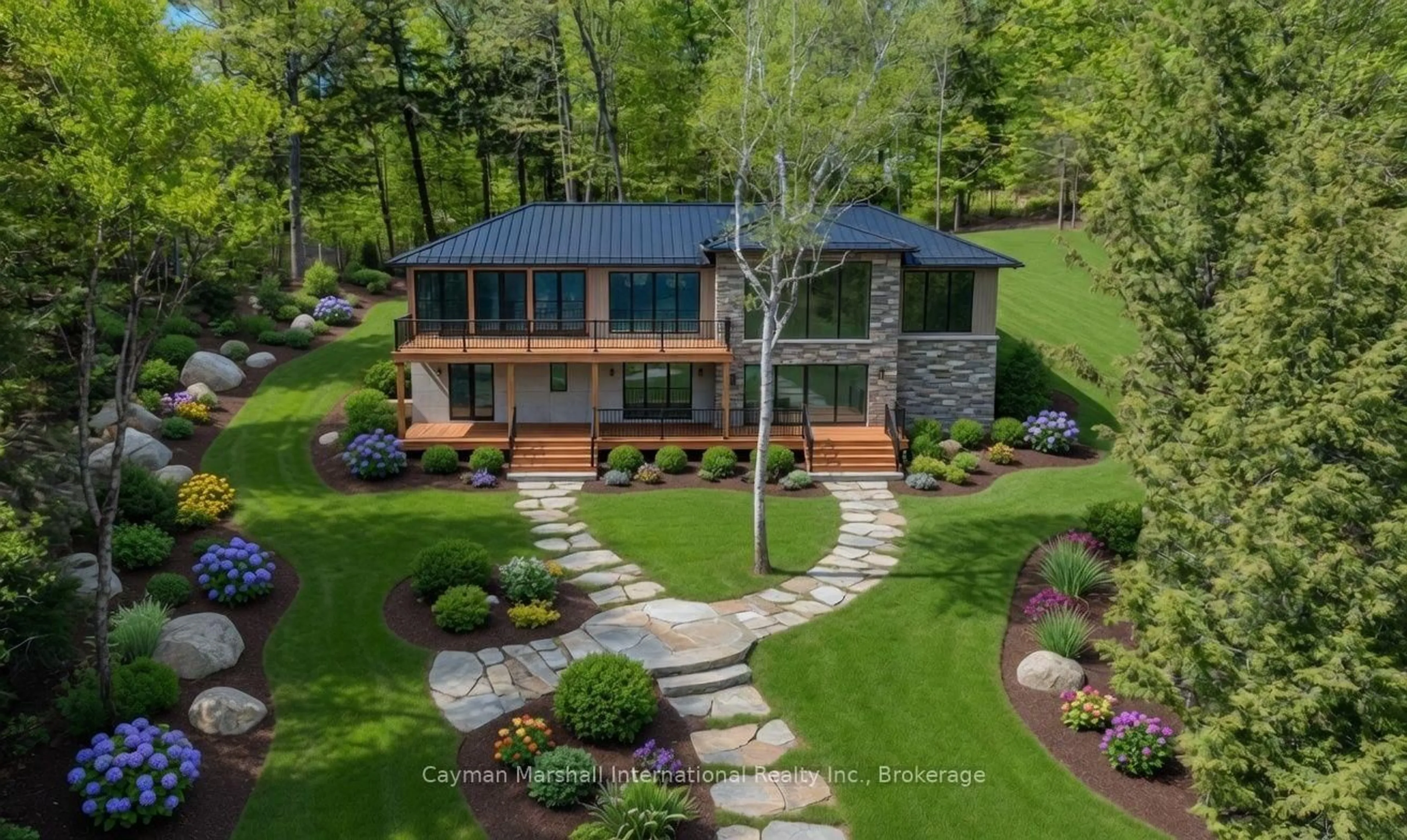 A pic from outside/outdoor area/front of a property/back of a property/a pic from drone, unknown for 1151 Elder Rd #2, Lake of Bays Ontario P0A 1H0