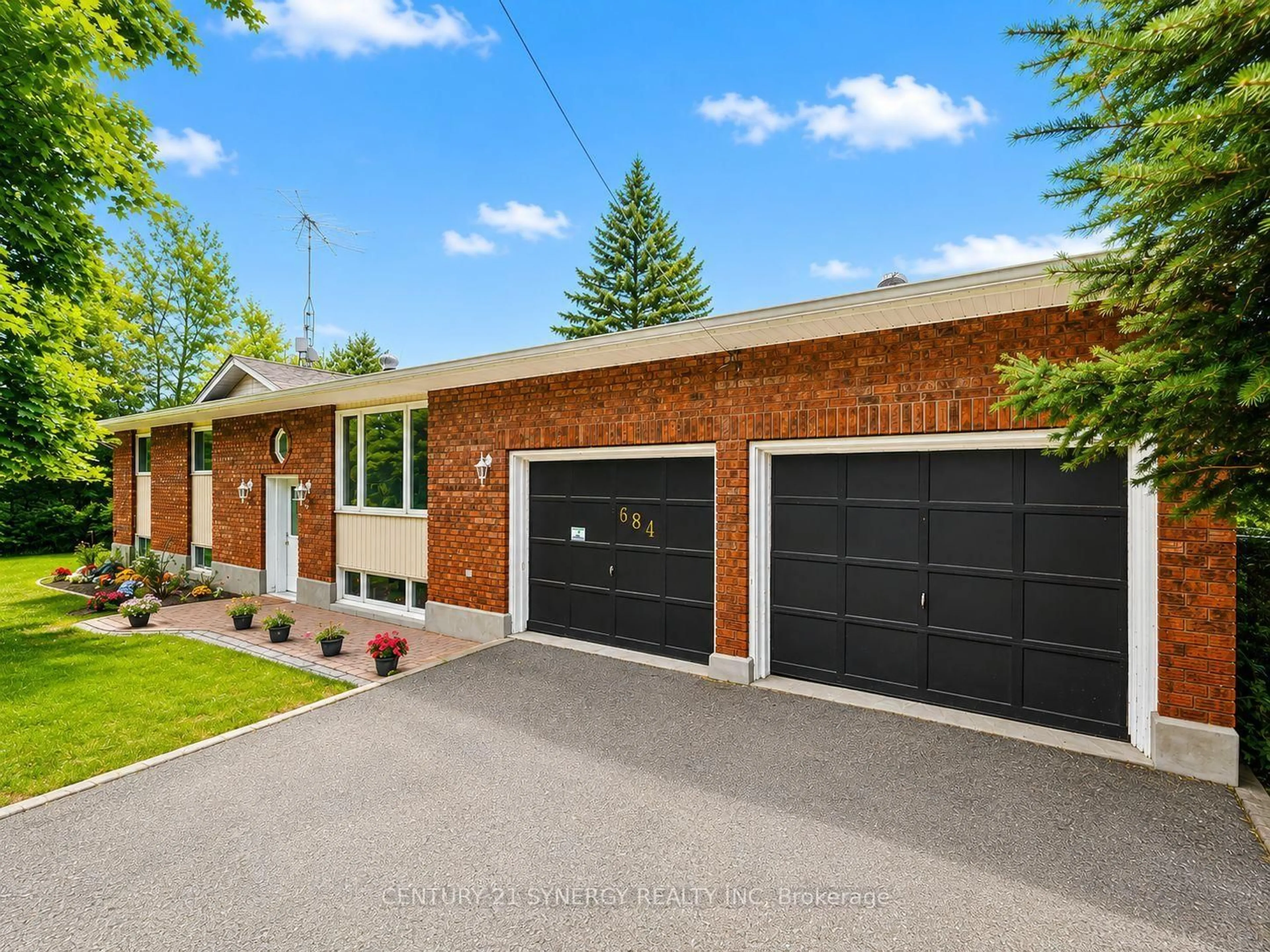 Home with brick exterior material, street for 684 County Road 44 Rd, North Grenville Ontario K0G 1J0