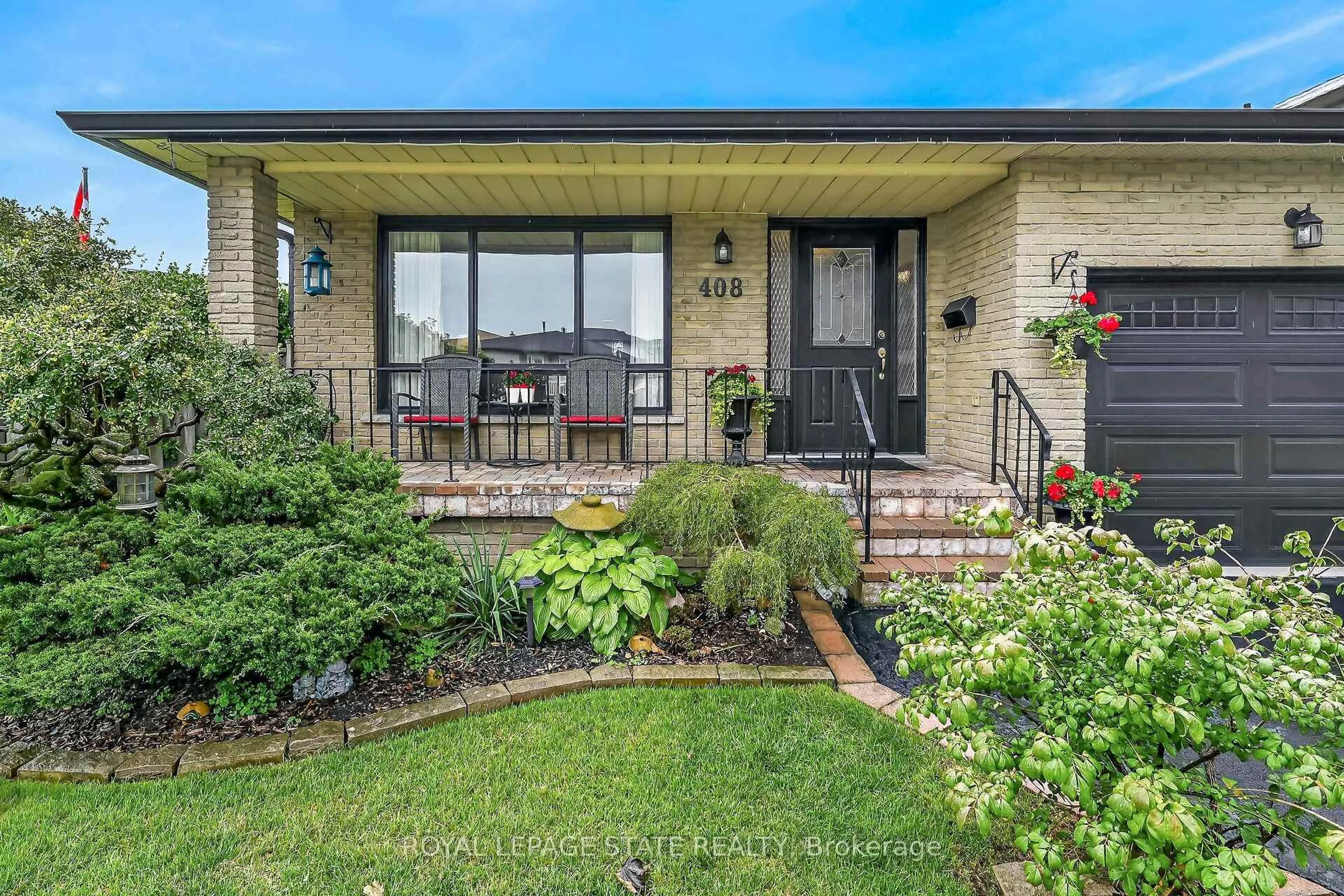 Home with brick exterior material, street for 408 Rexford Dr, Hamilton Ontario L8W 2M6