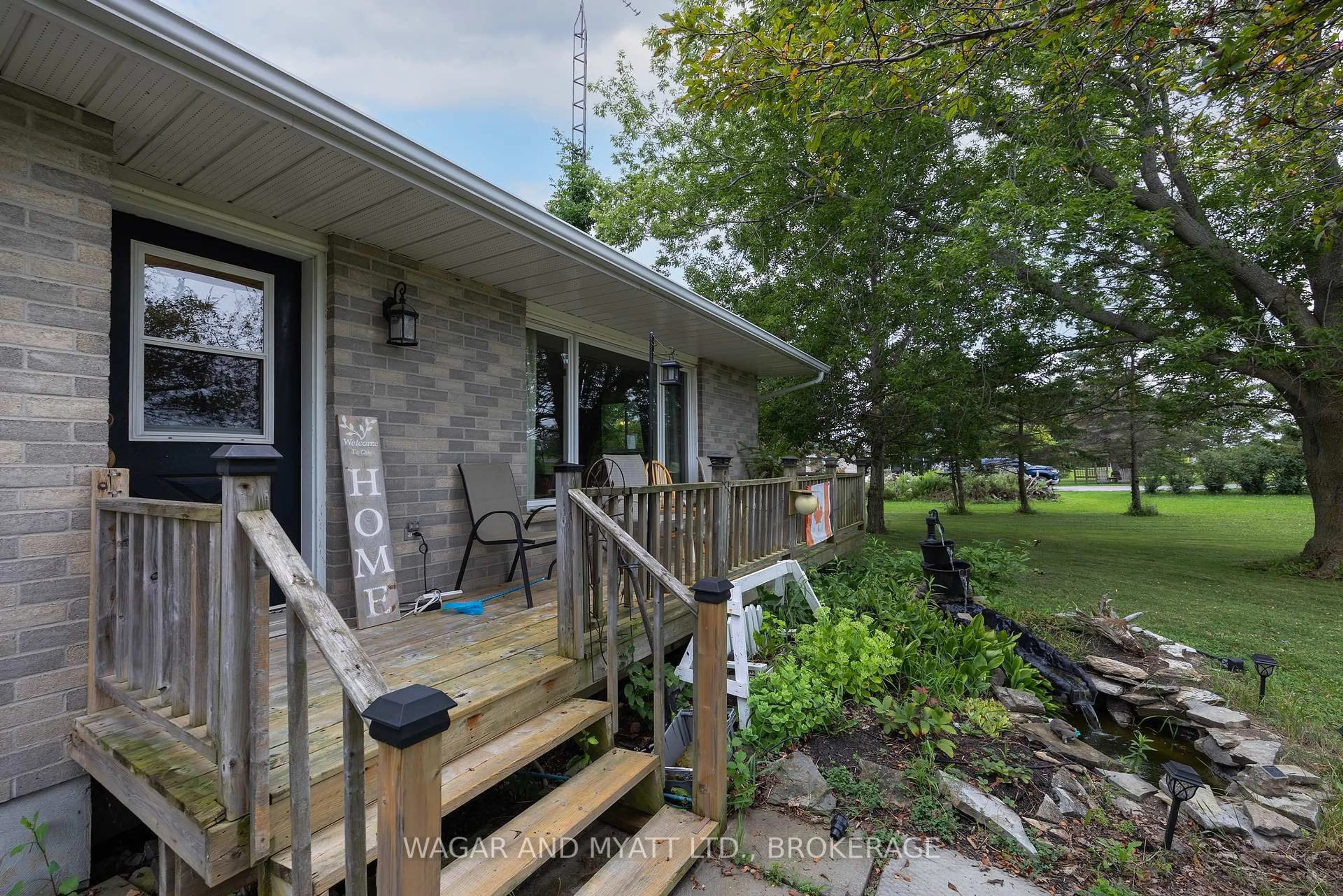 A pic from outside/outdoor area/front of a property/back of a property/a pic from drone, unknown for 7414 2 Highway, Shannonville Ontario K0K 2N0