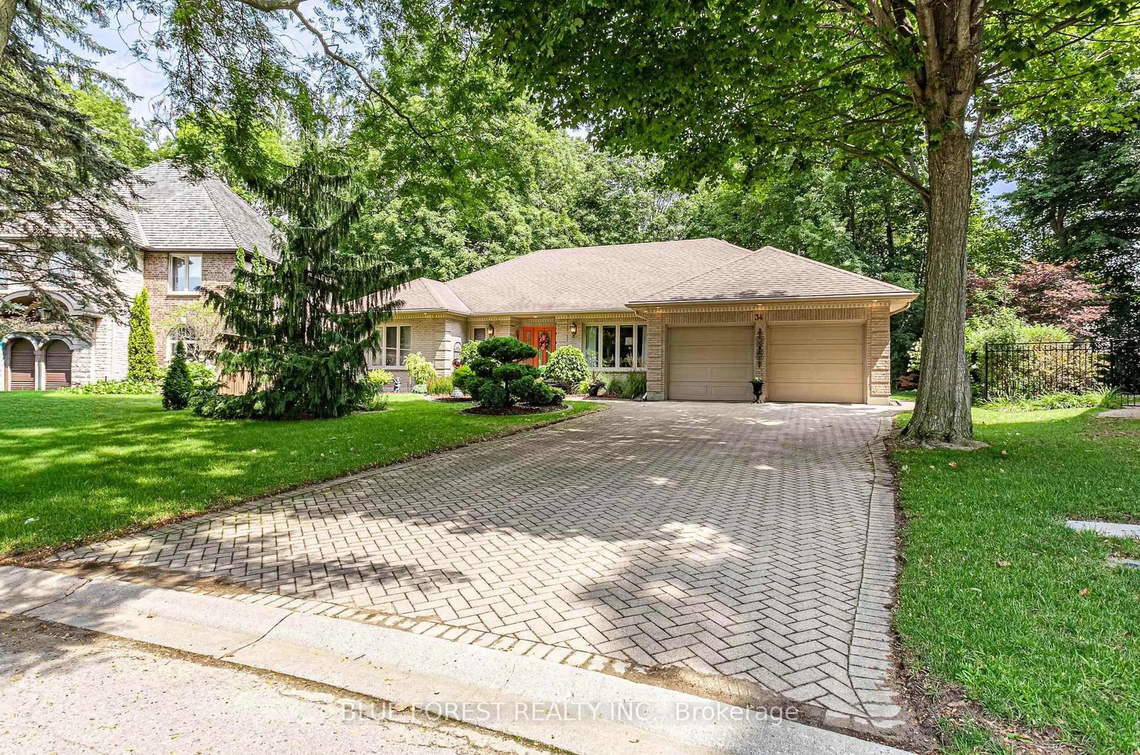 Home with brick exterior material, street for 34 Shady Lane, London North Ontario N5X 3P5