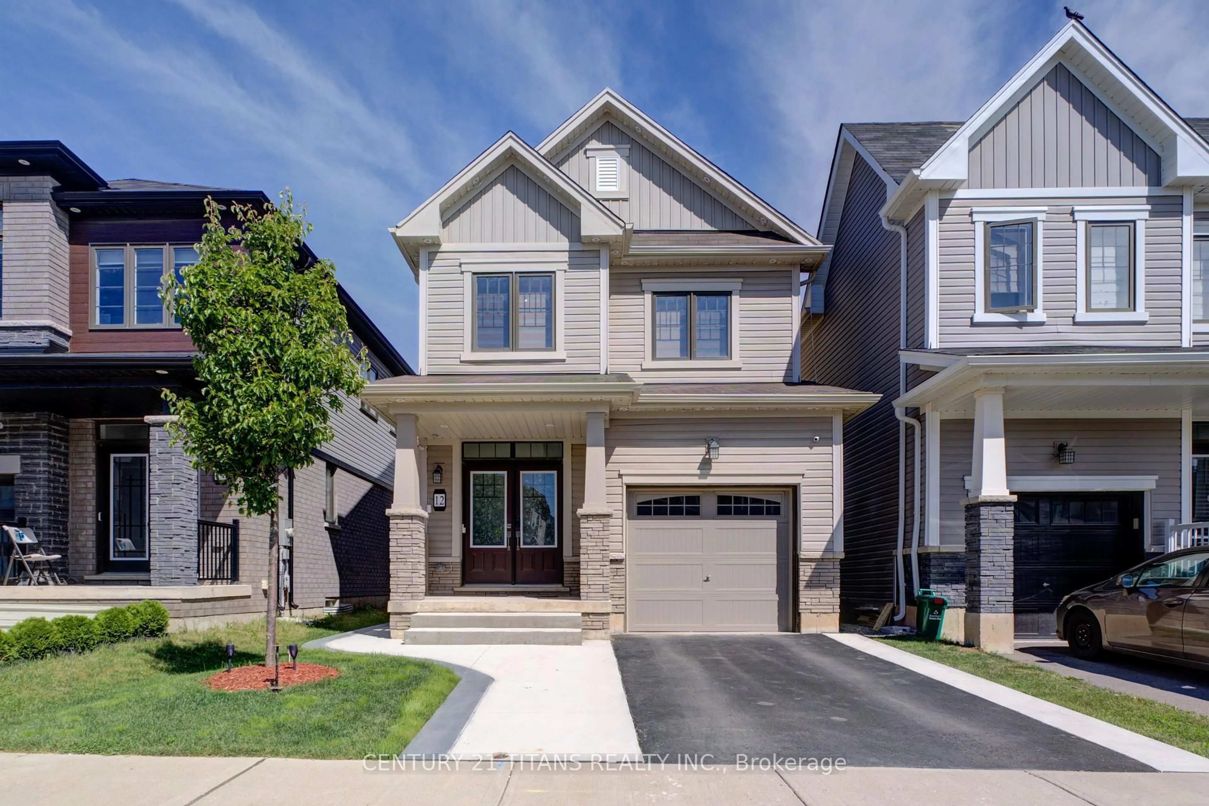 Home with brick exterior material, street for 12 Mclaren Ave, Brantford Ontario N3T 0T3
