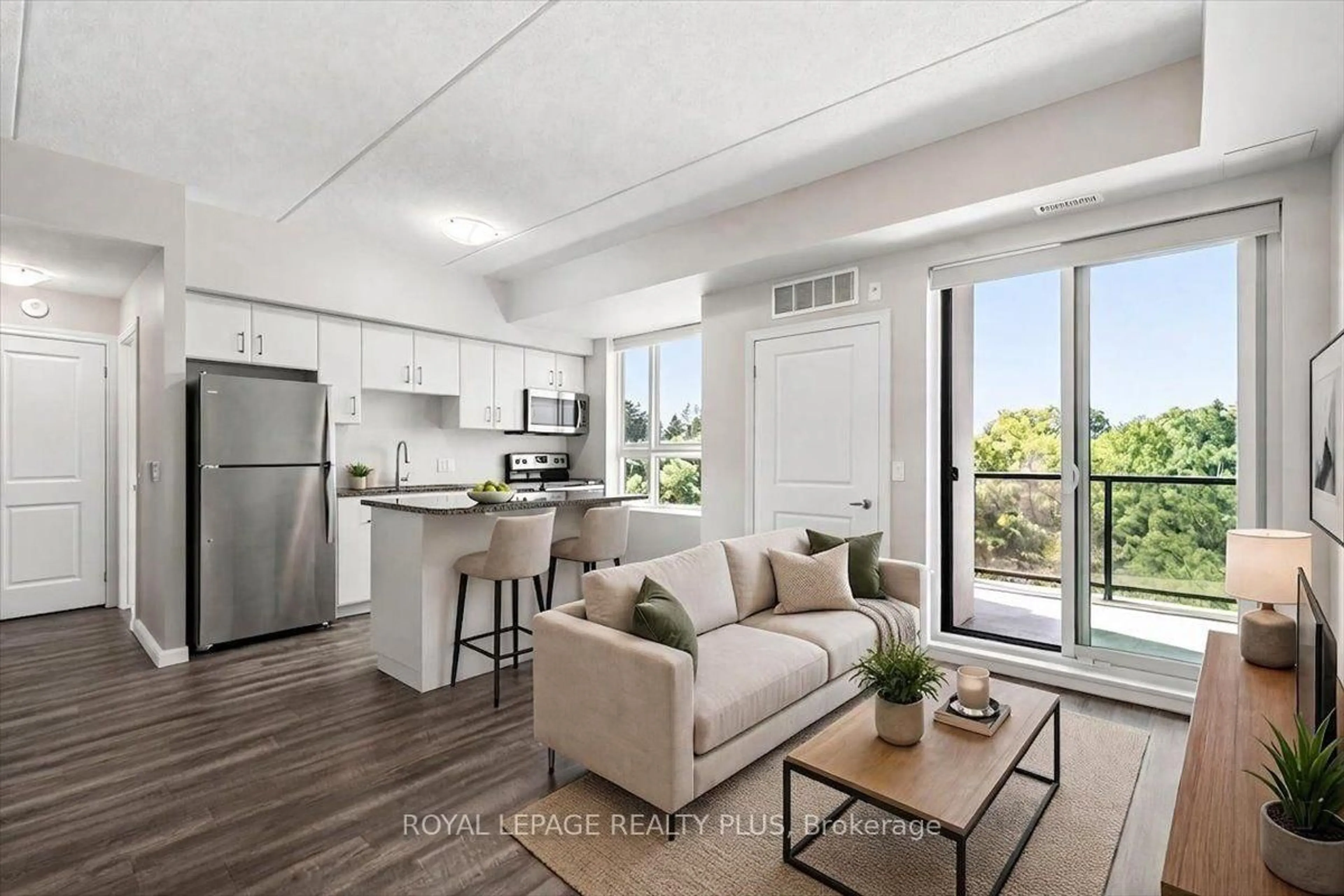 Open concept kitchen, unknown for 1284 Gordon St #404, Guelph Ontario N1L 0M8