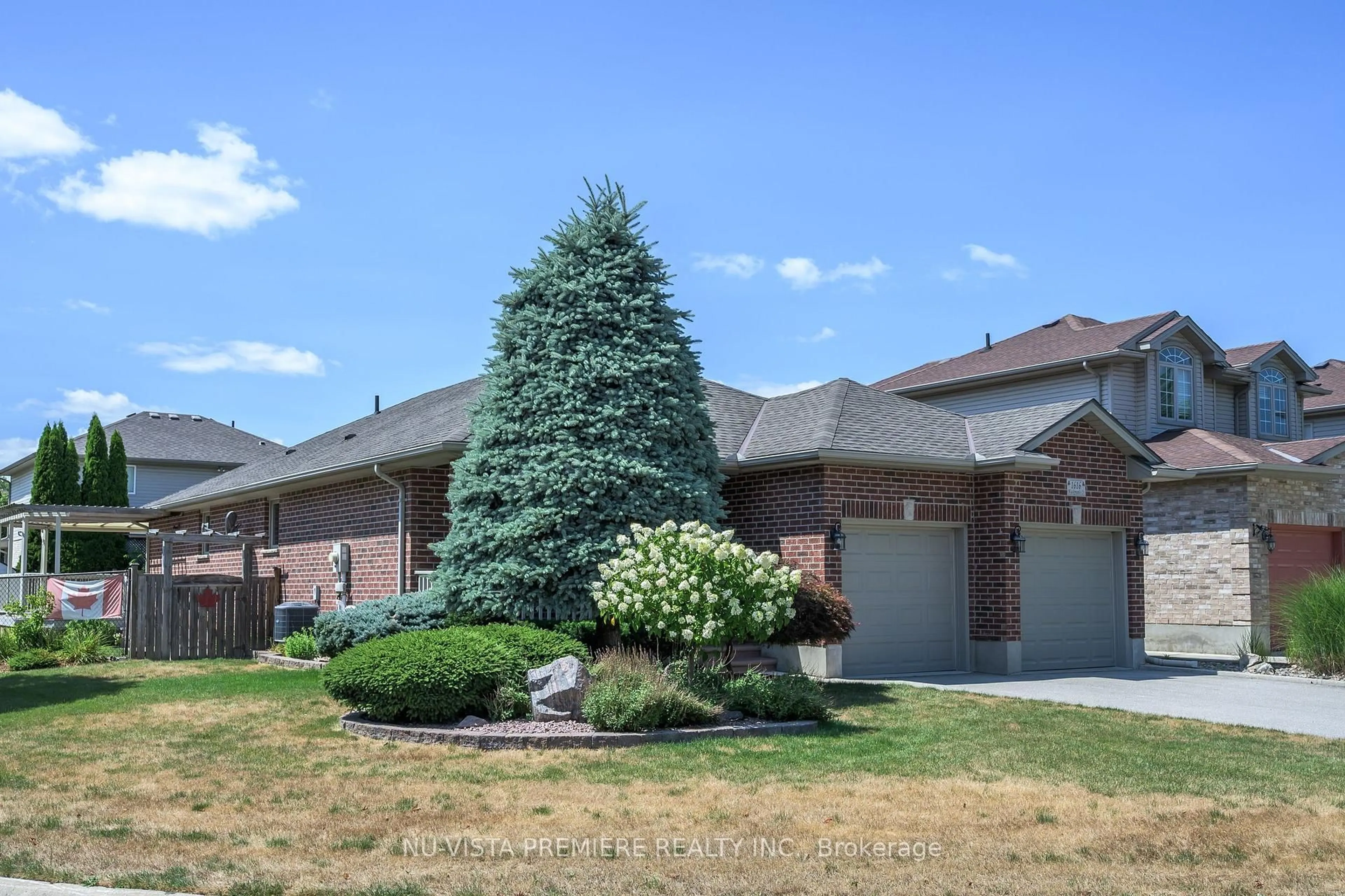 Home with brick exterior material, street for 1616 Blackmaple Cres, London East Ontario N5Y 6L7