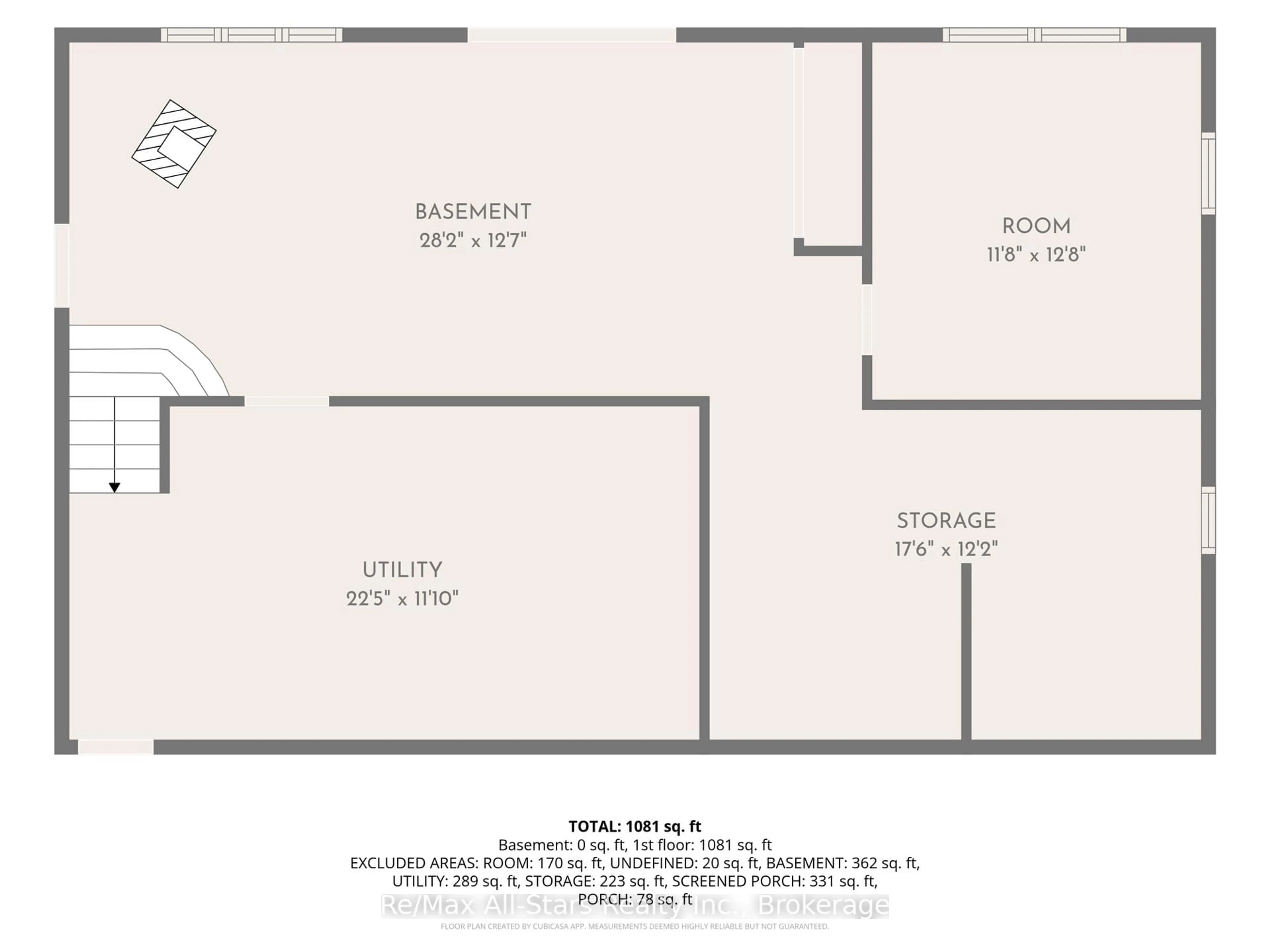Floor plan for 7140 Highway 28, North Kawartha Ontario K0L 3E0
