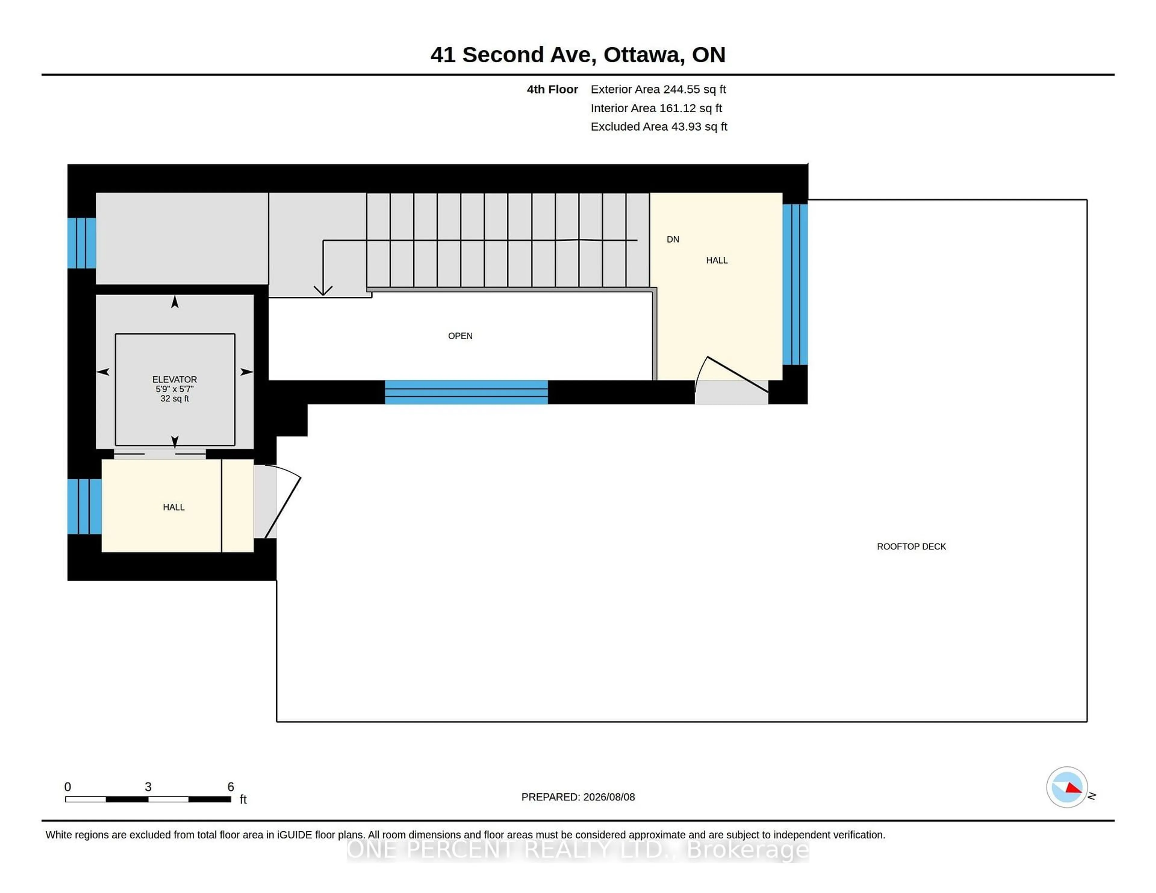 Floor plan for 41 Second Ave, Ottawa Ontario K1S 2H2
