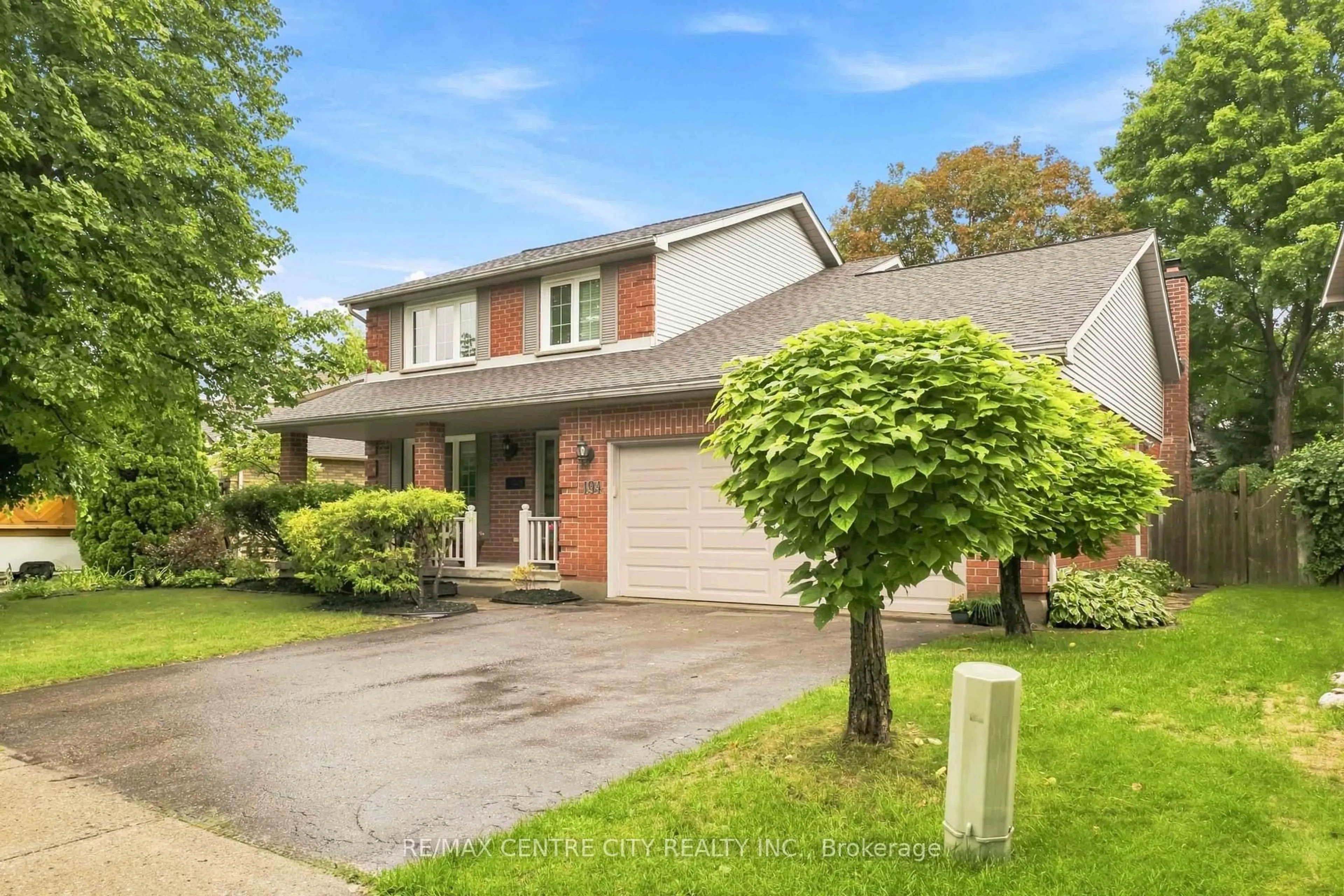 Home with brick exterior material, street for 194 Whisperwood Ave, London South Ontario N6K 4C8