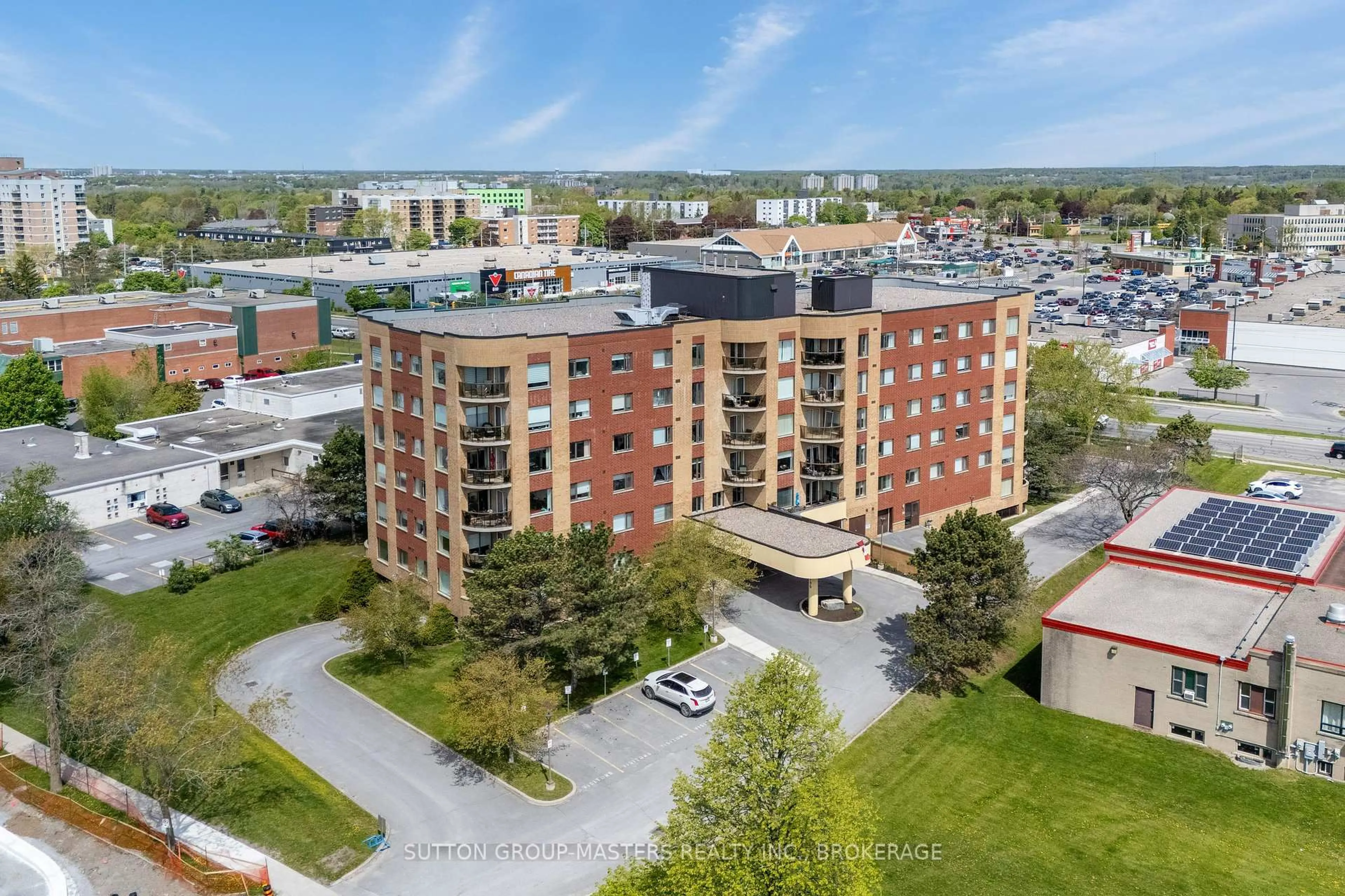 A pic from outside/outdoor area/front of a property/back of a property/a pic from drone, unknown for 130 Wright Cres #204, Kingston Ontario K7L 5R1