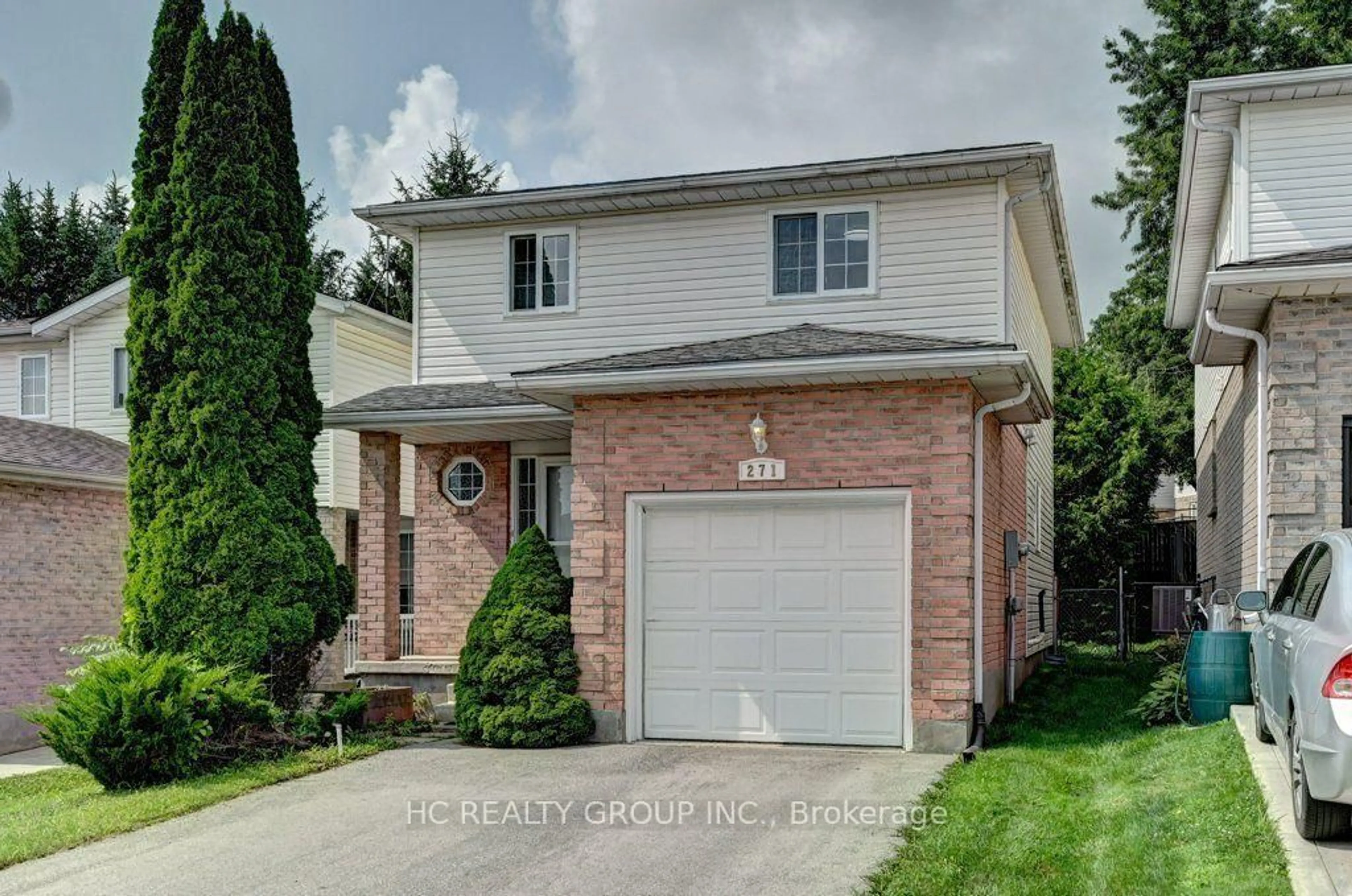 Home with brick exterior material, street for 271 Resurrection Dr, Kitchener Ontario N2N 3H4