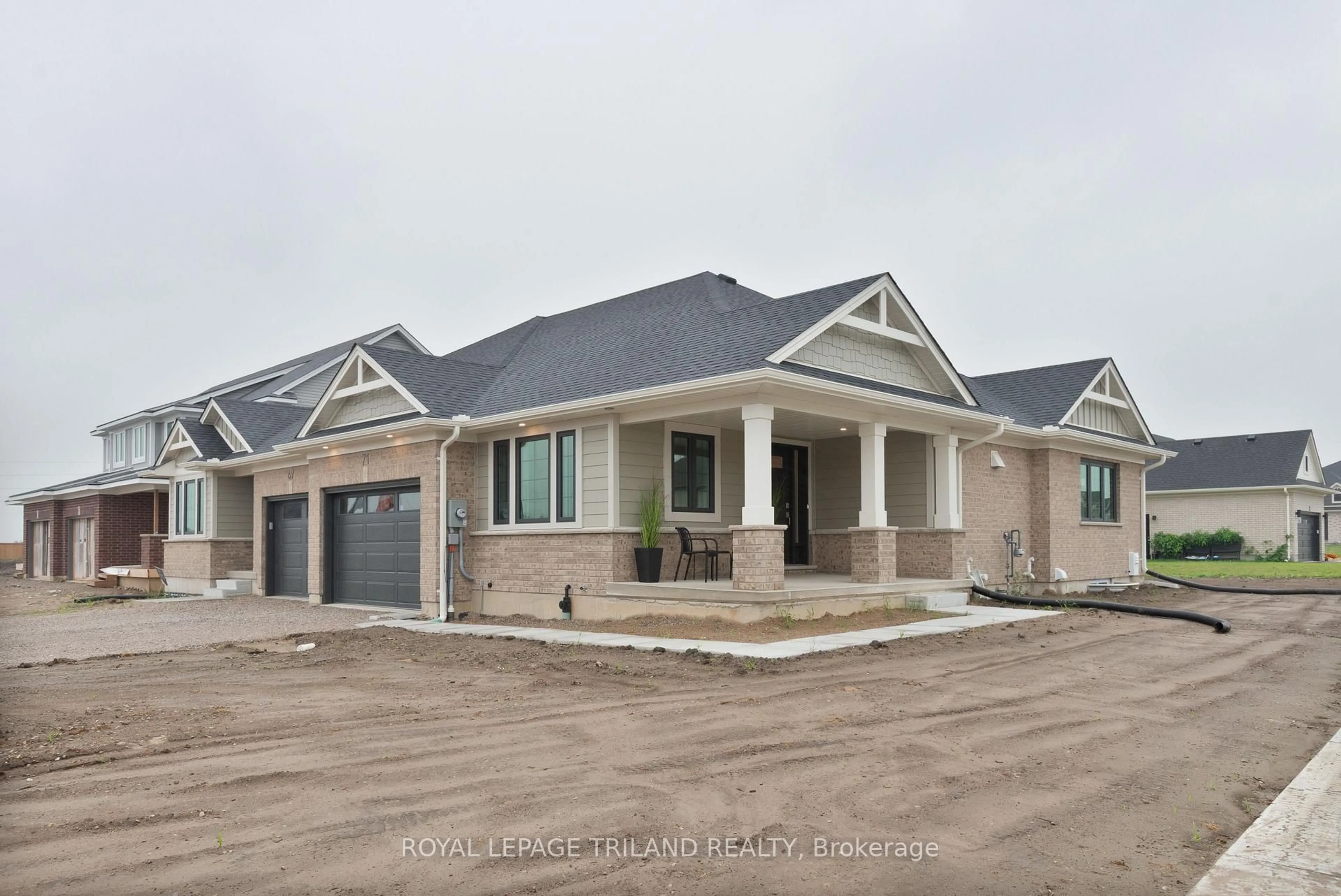 Home with brick exterior material, street for 71 HARROW Lane, St. Thomas Ontario N5R 0P3