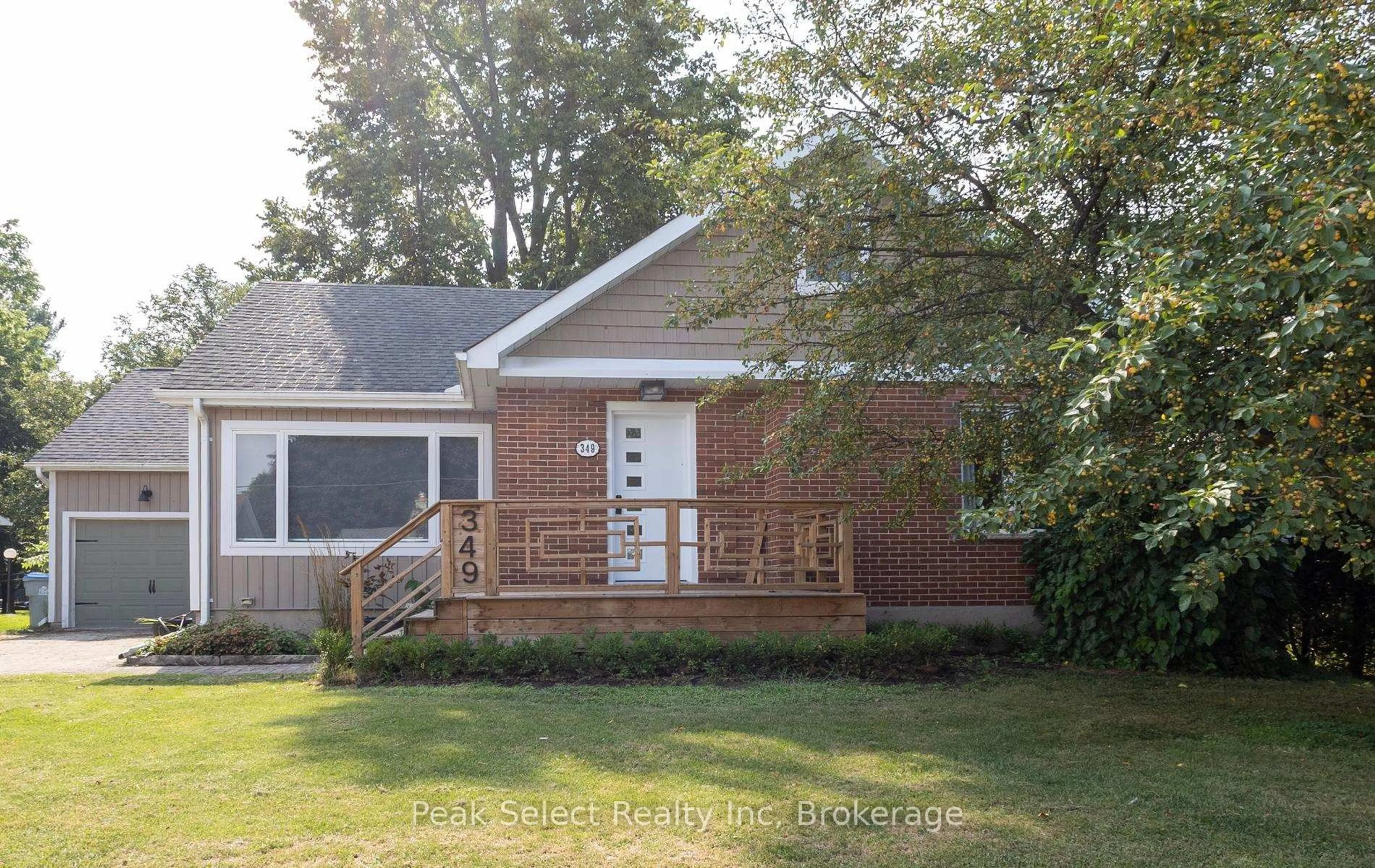 Home with brick exterior material, street for 349 Edward St, South Huron Ontario N0M 1S7