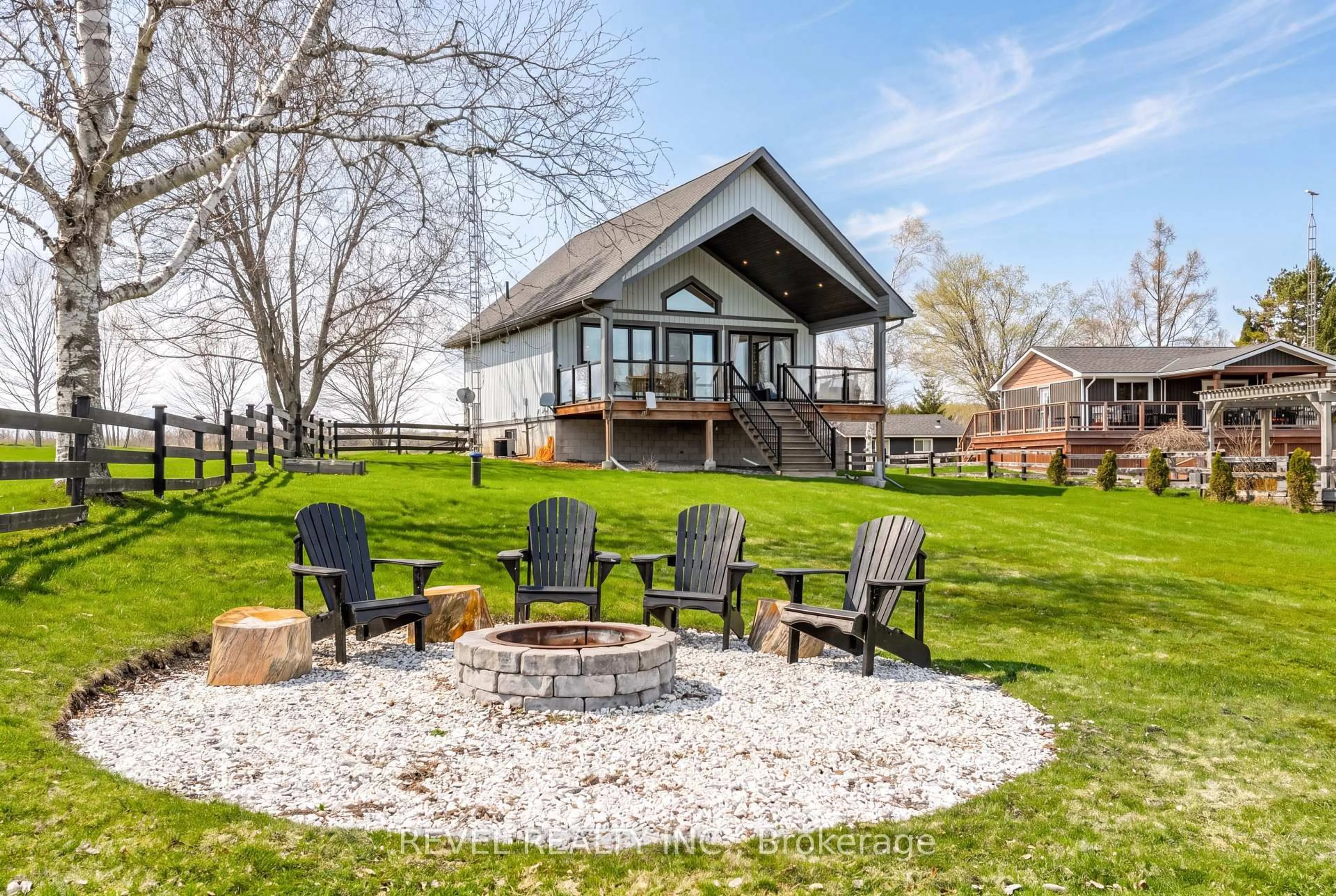 Patio, water/lake/river/ocean view for 15 Glassford Rd, Kawartha Lakes Ontario K0M 2C0
