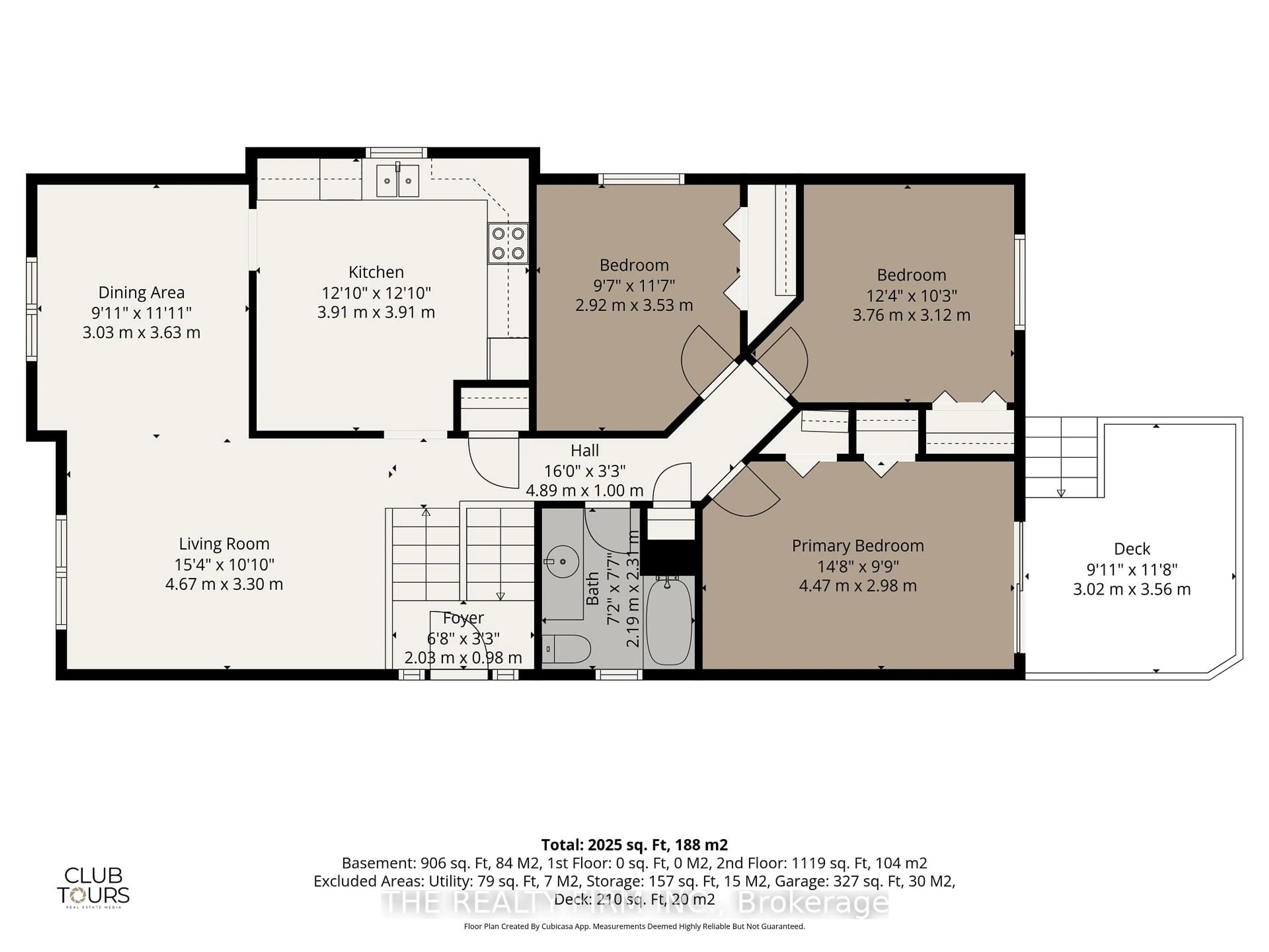 Floor plan for 171 Mcnay St, London East Ontario N5Y 1L2