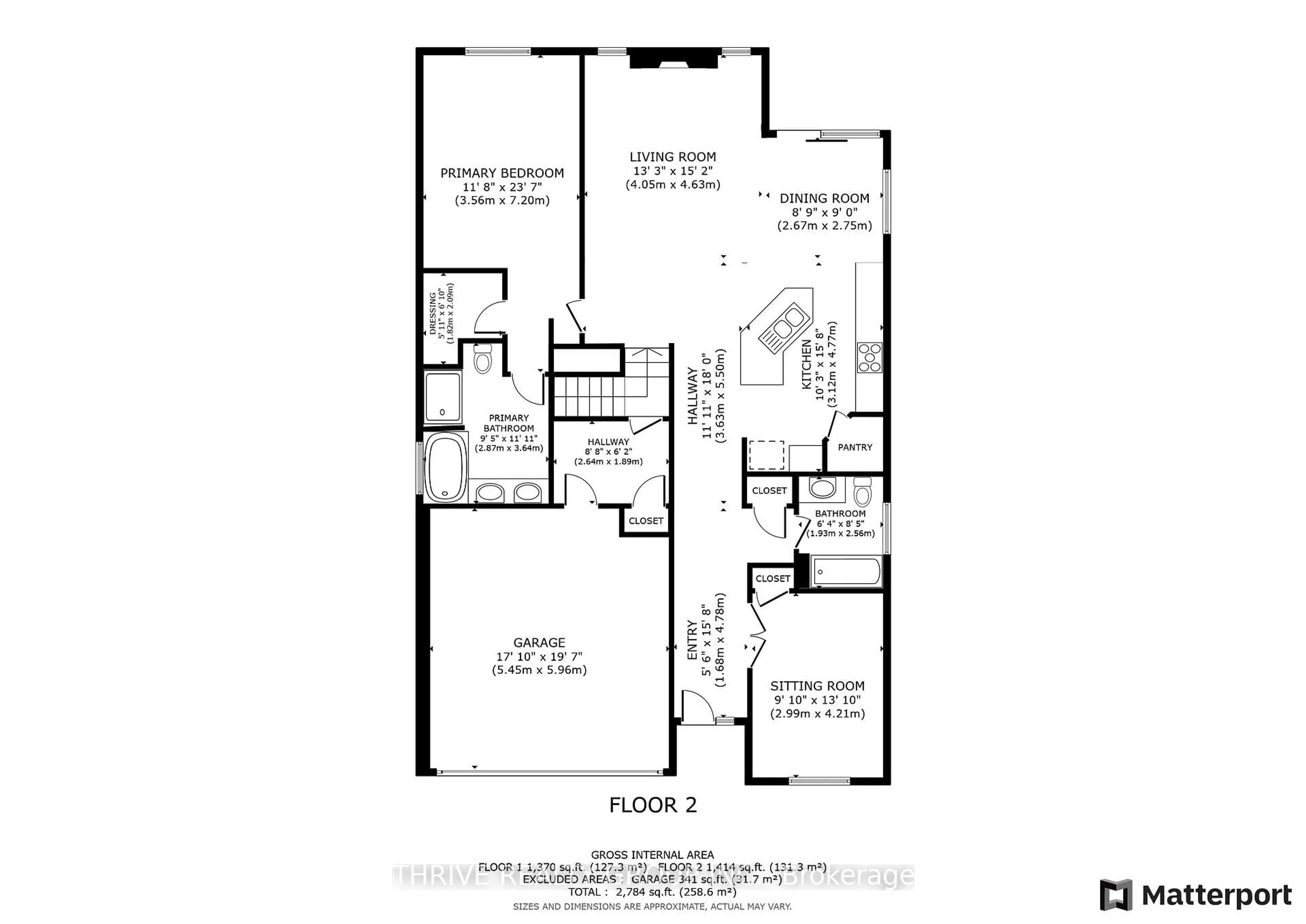 Floor plan for 696 Commissioners Rd #5, London South Ontario N6K 1B9