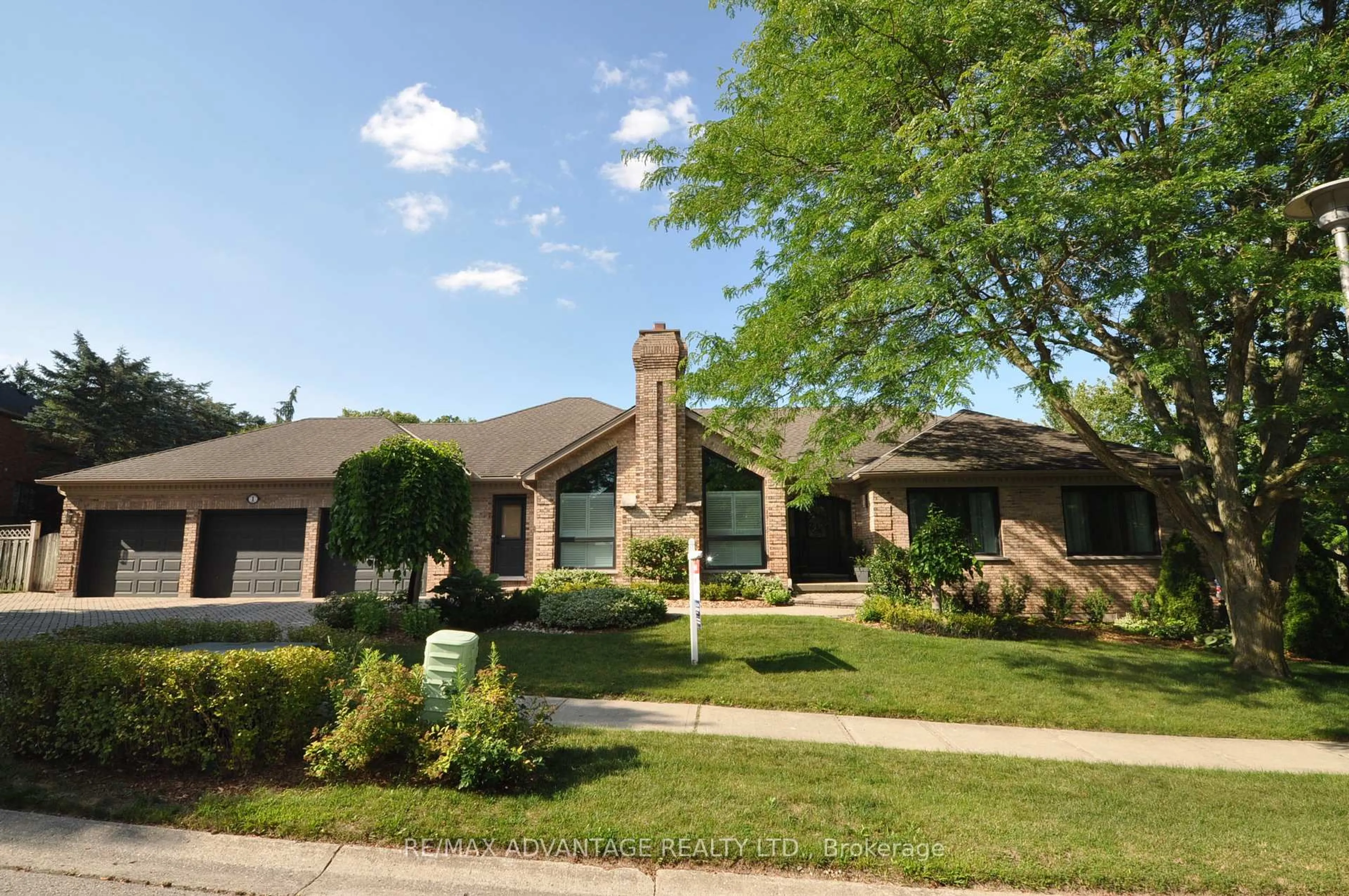Home with brick exterior material, street for 1 Smallman Dr, London North Ontario N6G 4R3