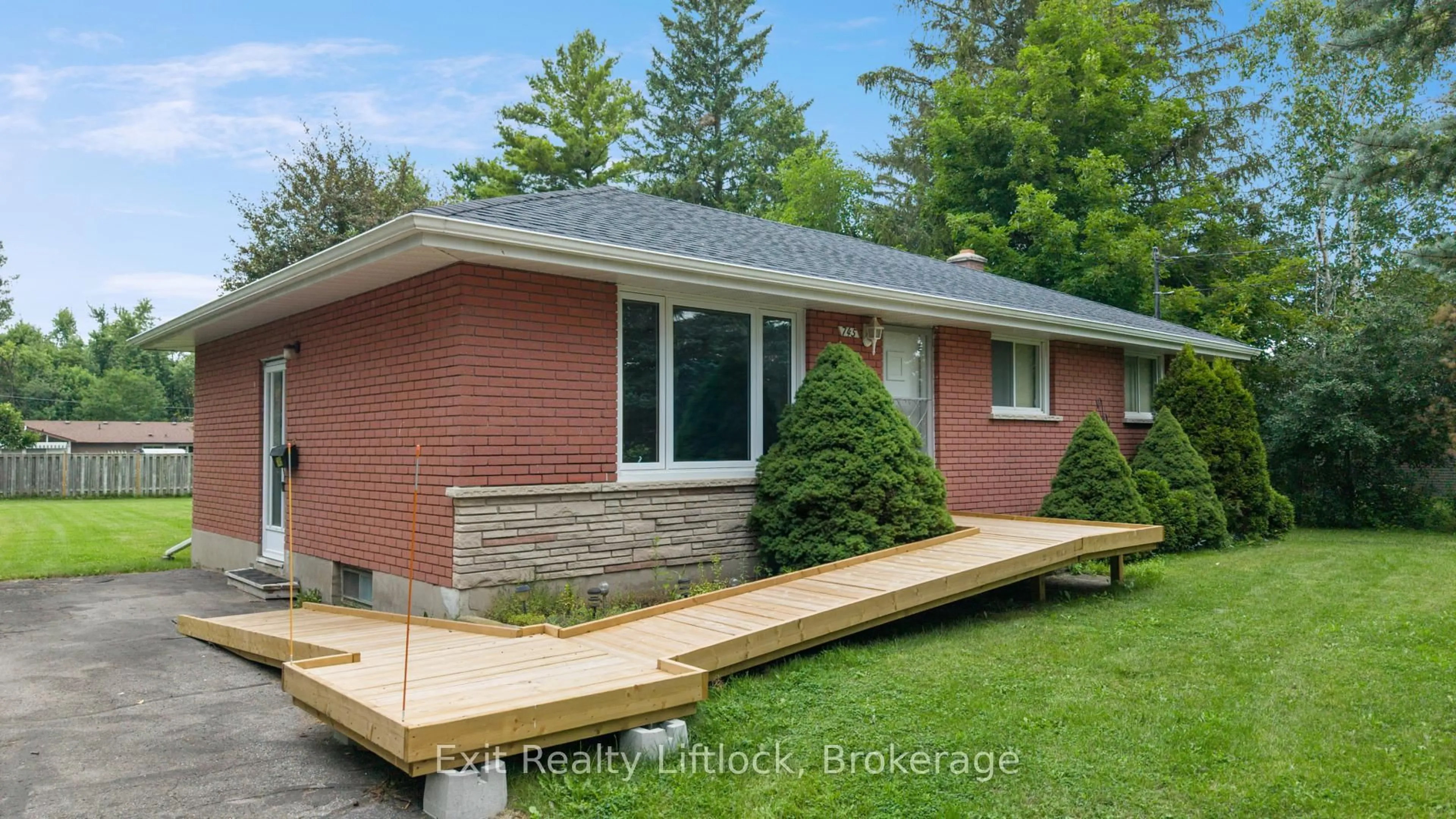 Home with brick exterior material, street for 745 Baltic Dr, Selwyn Ontario K9L 1L8