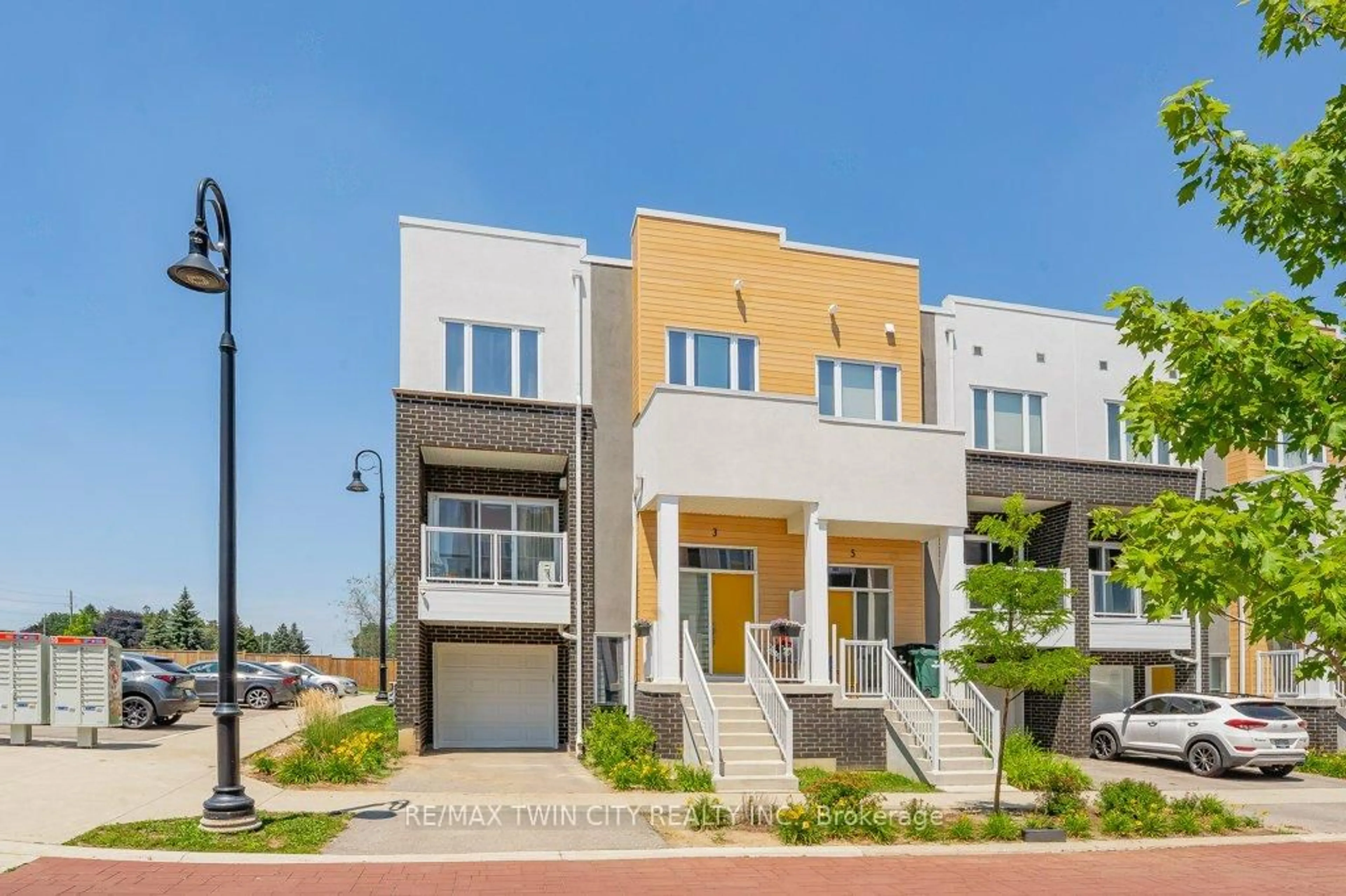 Home with brick exterior material, street for 3 Visionary Ave, Kitchener Ontario N2R 0R7