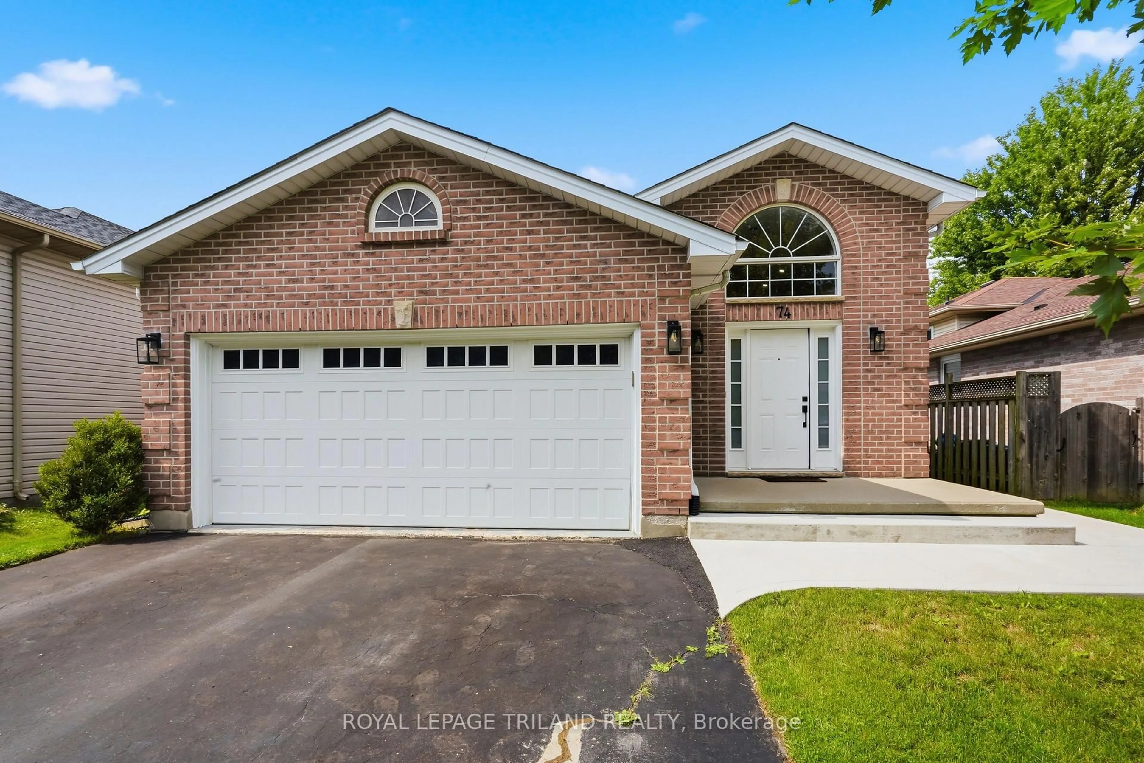 Home with brick exterior material, street for 74 Kennedy Pl, London East Ontario N5V 4W1