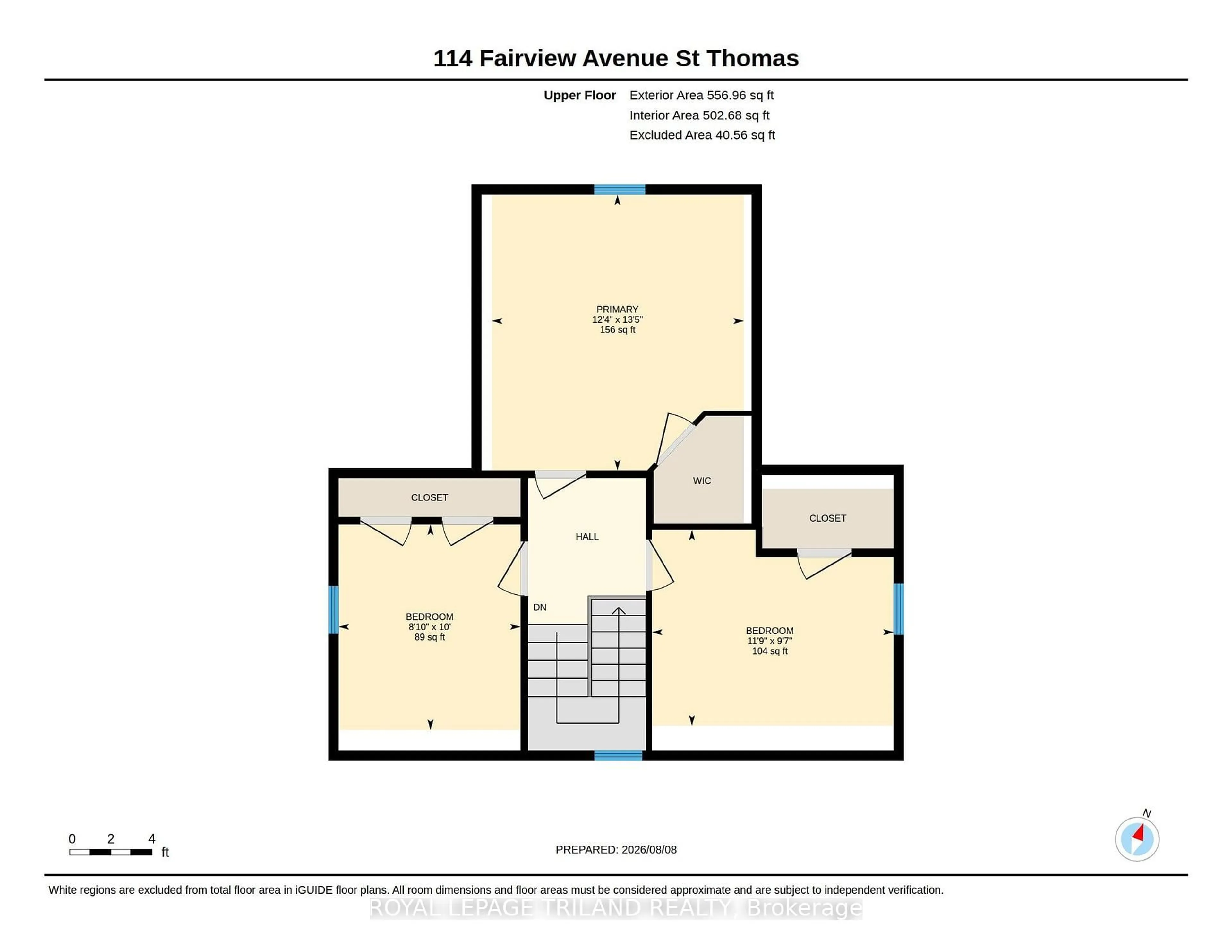 Floor plan for 114 FAIRVIEW Ave, St. Thomas Ontario N5R 4X6