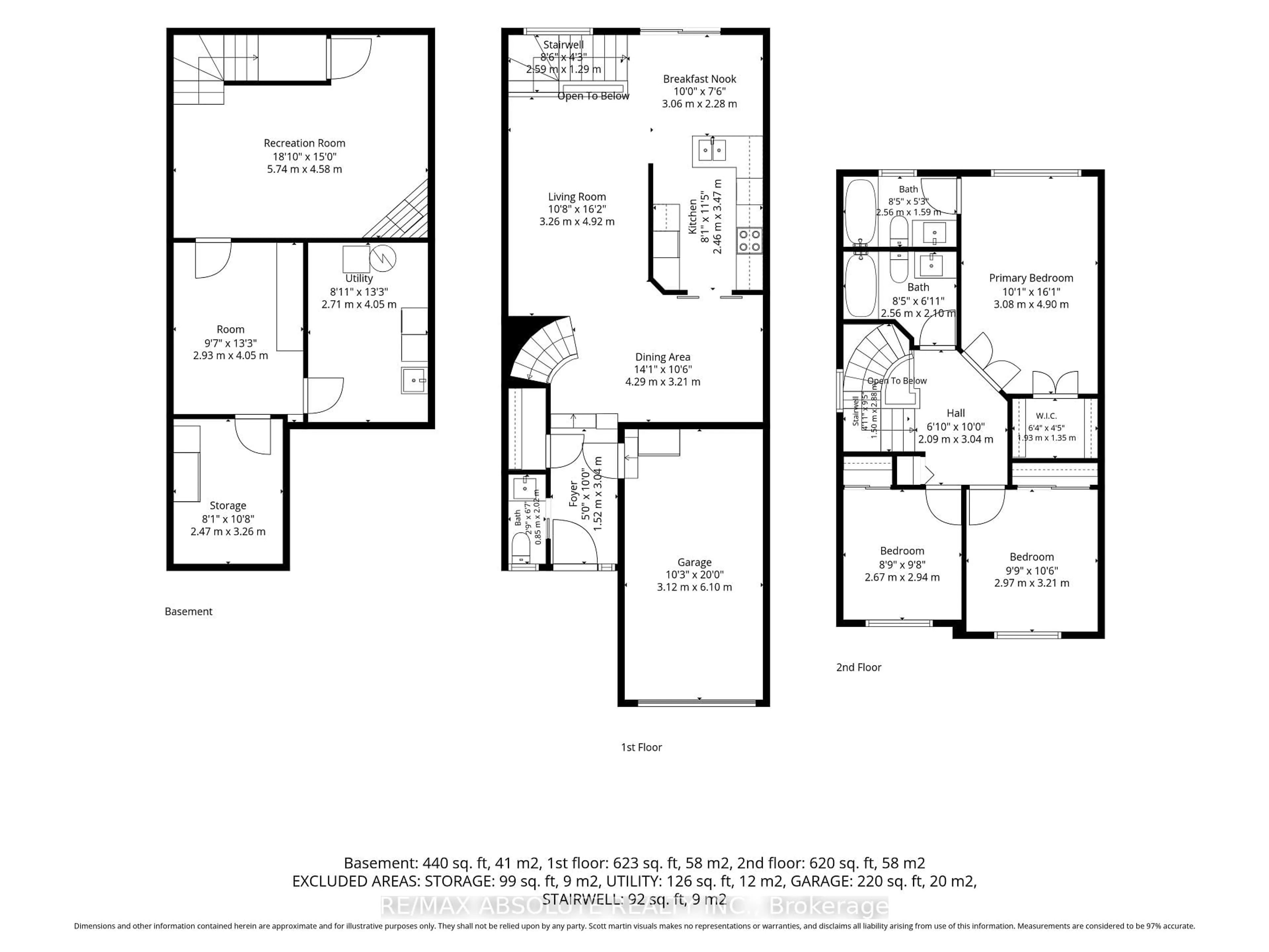 Floor plan for 26 Milner Downs Cres, Ottawa Ontario K2M 2S3