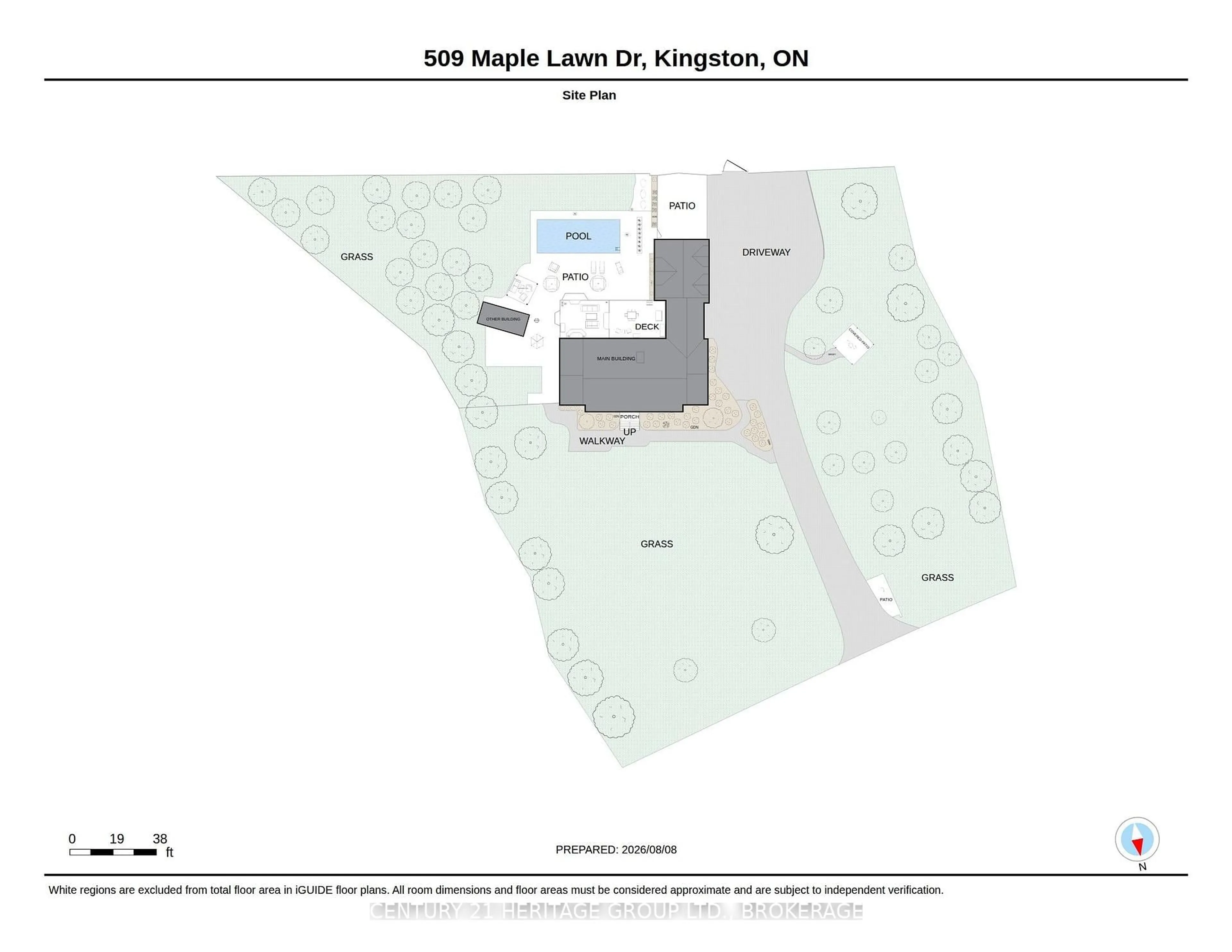 Floor plan for 509 Maple Lawn Dr, Kingston Ontario K0H 1S0