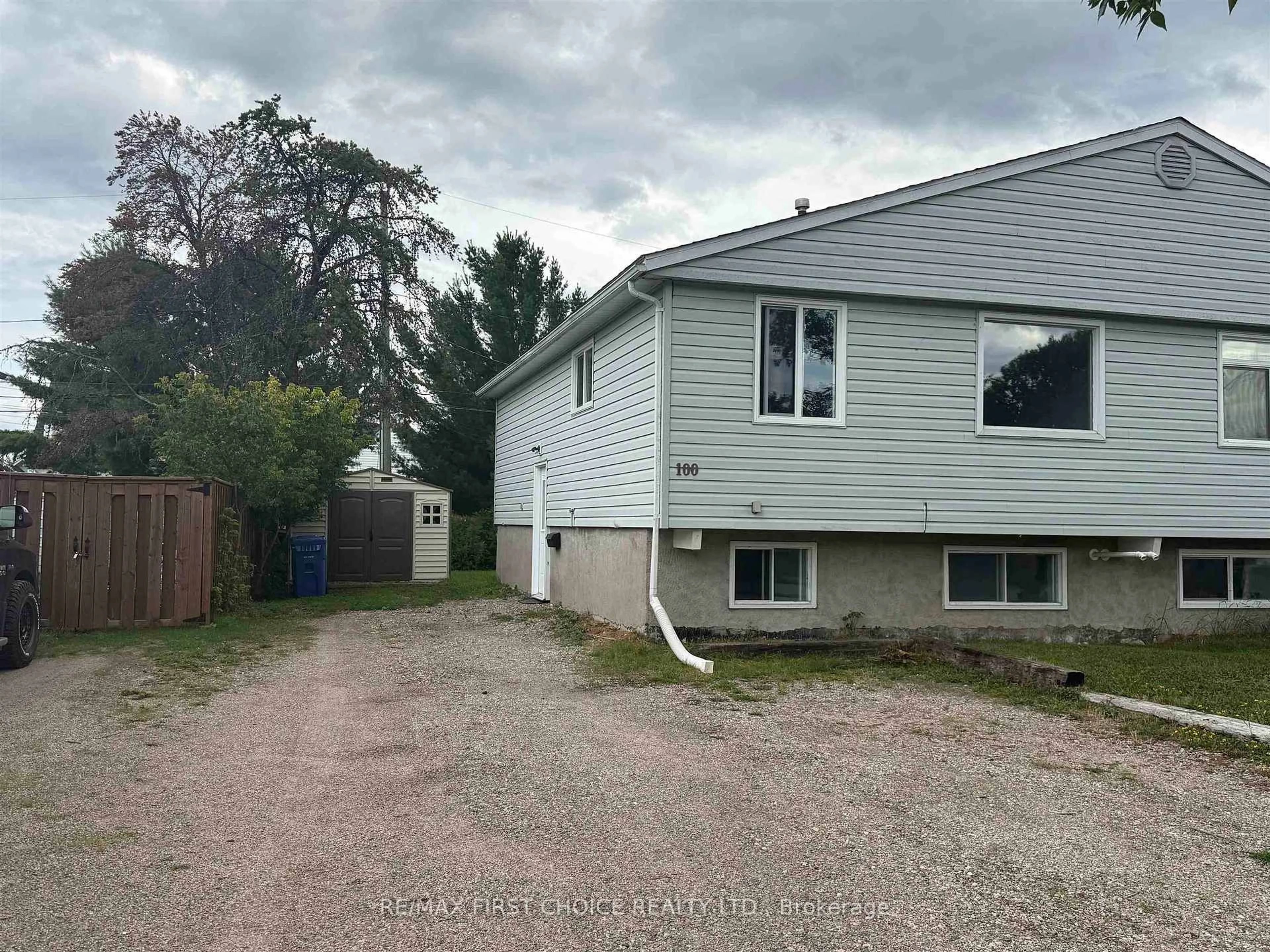 A pic from outside/outdoor area/front of a property/back of a property/a pic from drone, street for 100 Wabigoon Dr, Dryden Ontario P8N 1W3