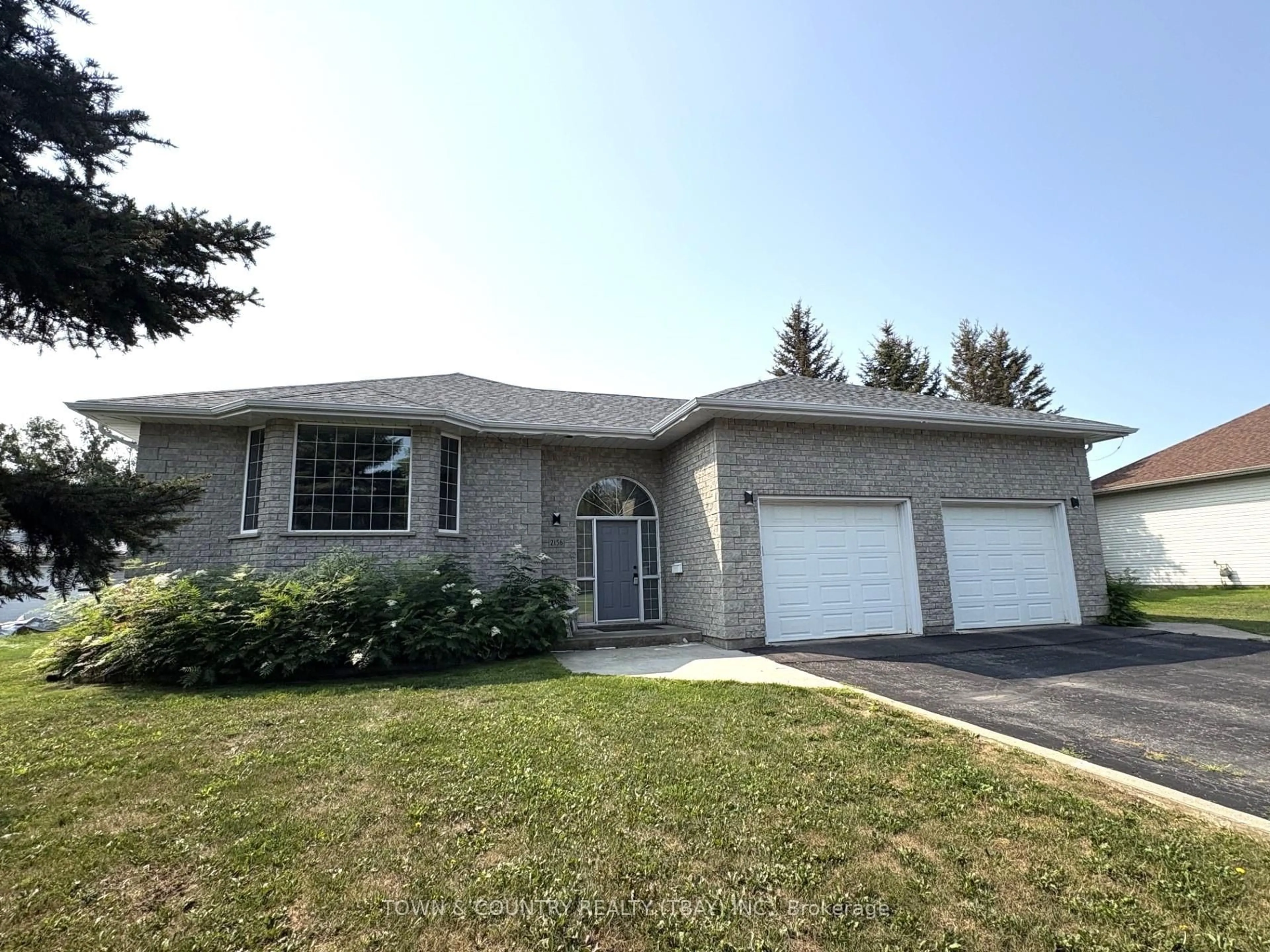 Home with vinyl exterior material, street for 2156 Falconcrest Drive, Thunder Bay Ontario P7J 1H5