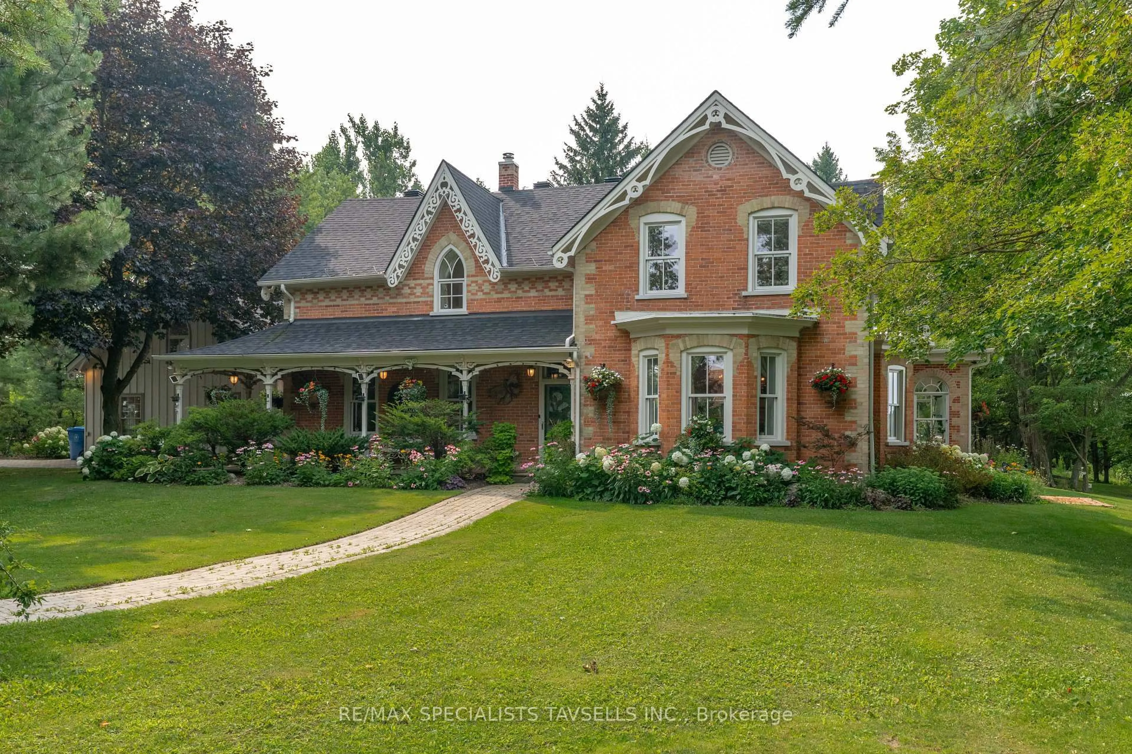 Home with brick exterior material, street for 282398 County Rd 10 Rd, East Luther Grand Valley Ontario L9W 0W6