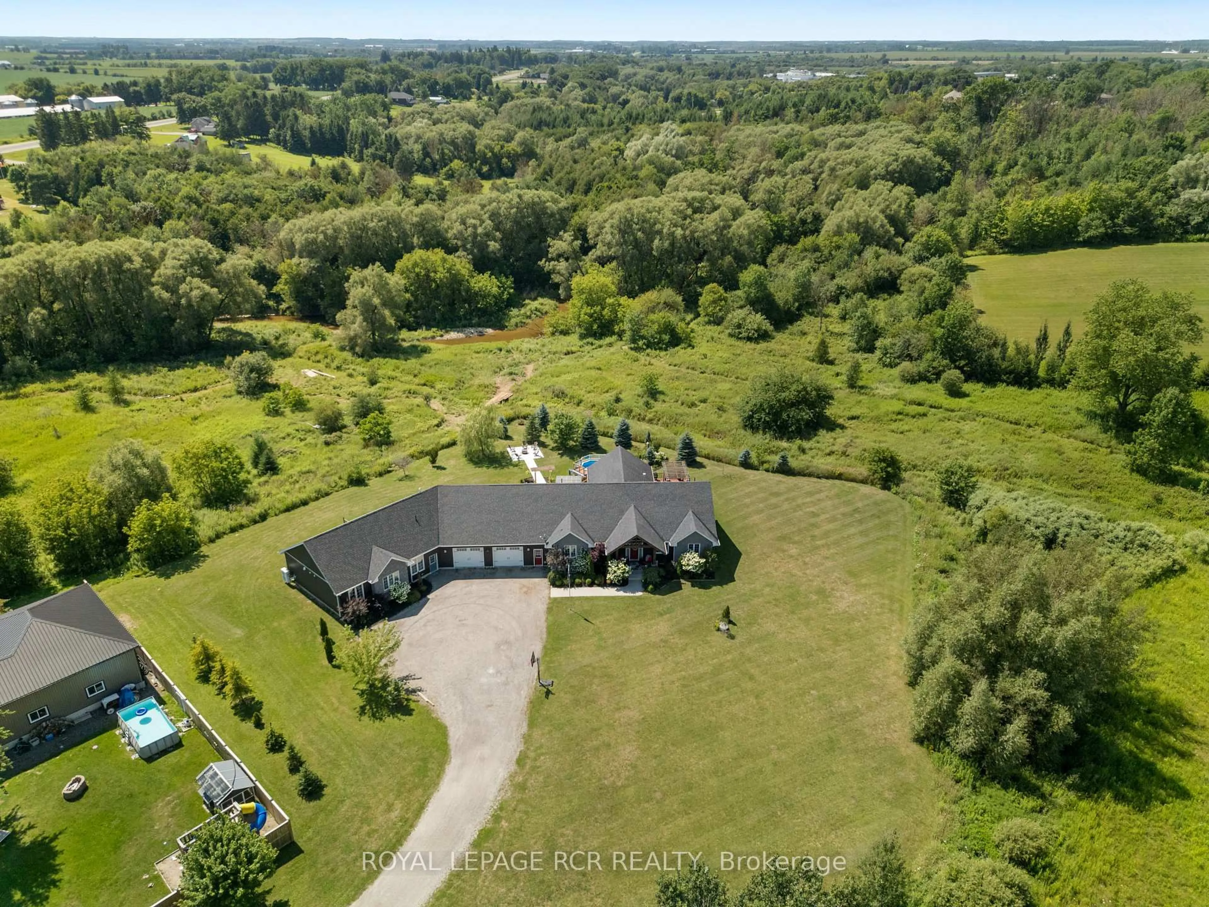 A pic from outside/outdoor area/front of a property/back of a property/a pic from drone, water/lake/river/ocean view for 178 Frederick St, Wellington North Ontario N0G 1A0
