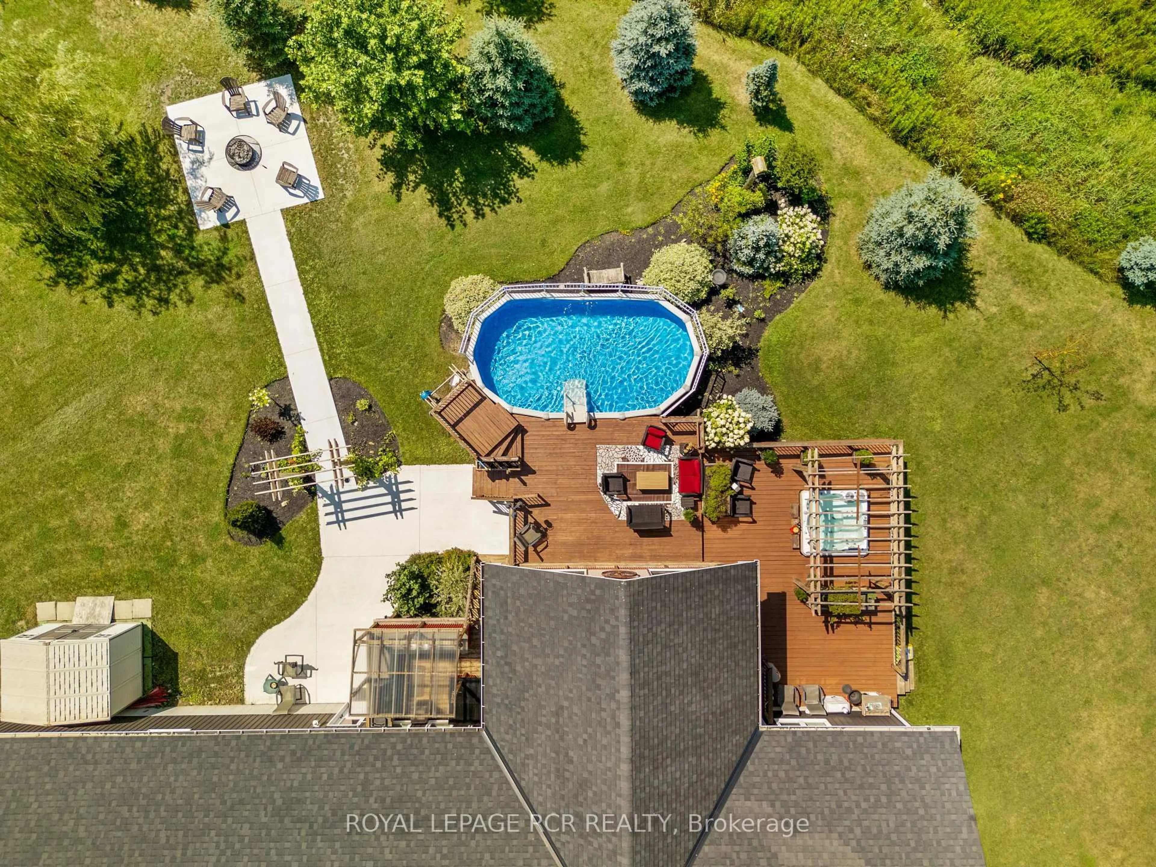 A pic from outside/outdoor area/front of a property/back of a property/a pic from drone, water/lake/river/ocean view for 178 Frederick St, Wellington North Ontario N0G 1A0