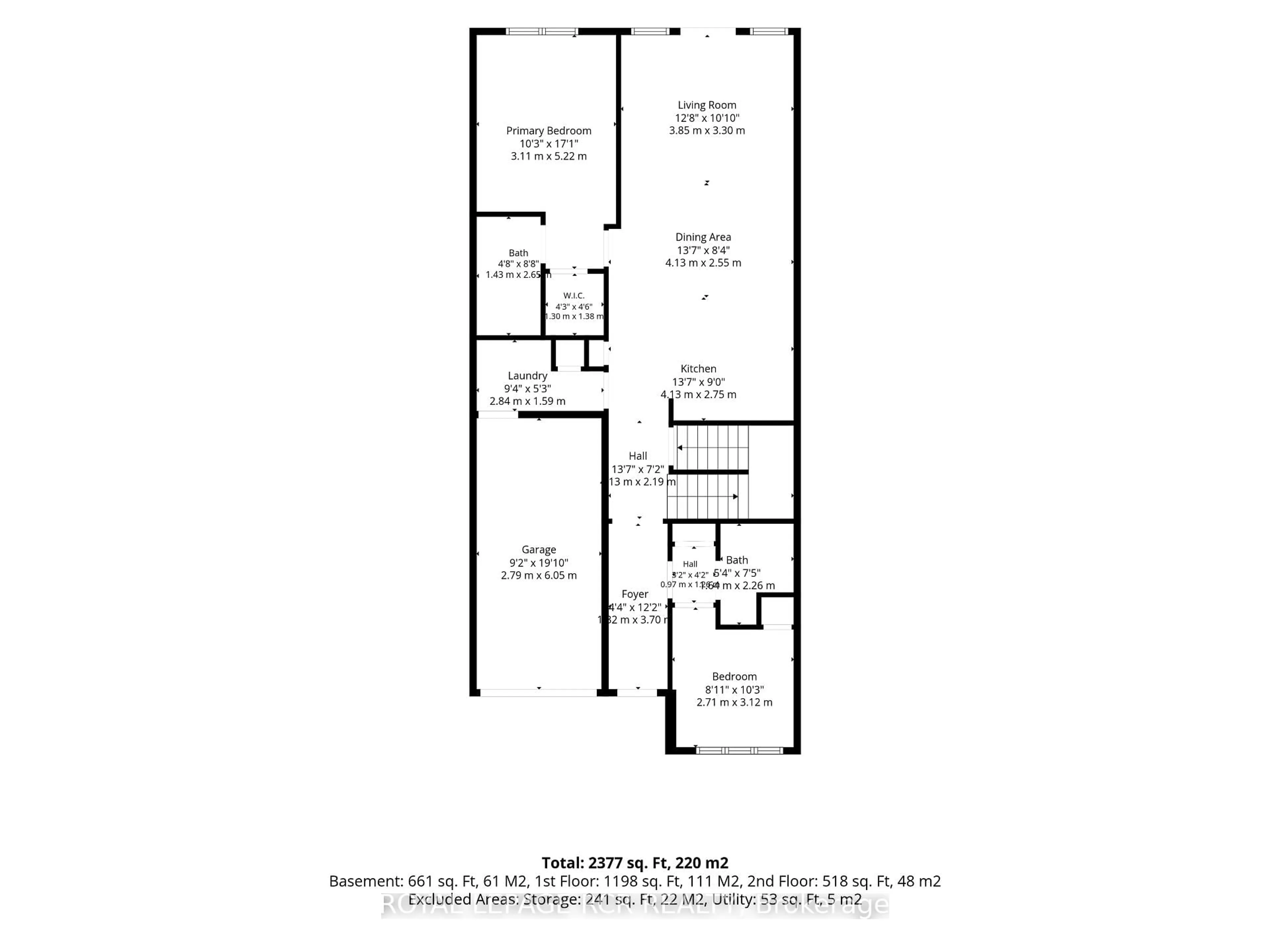 Floor plan for 344 Stewart St, Shelburne Ontario L9V 3X1