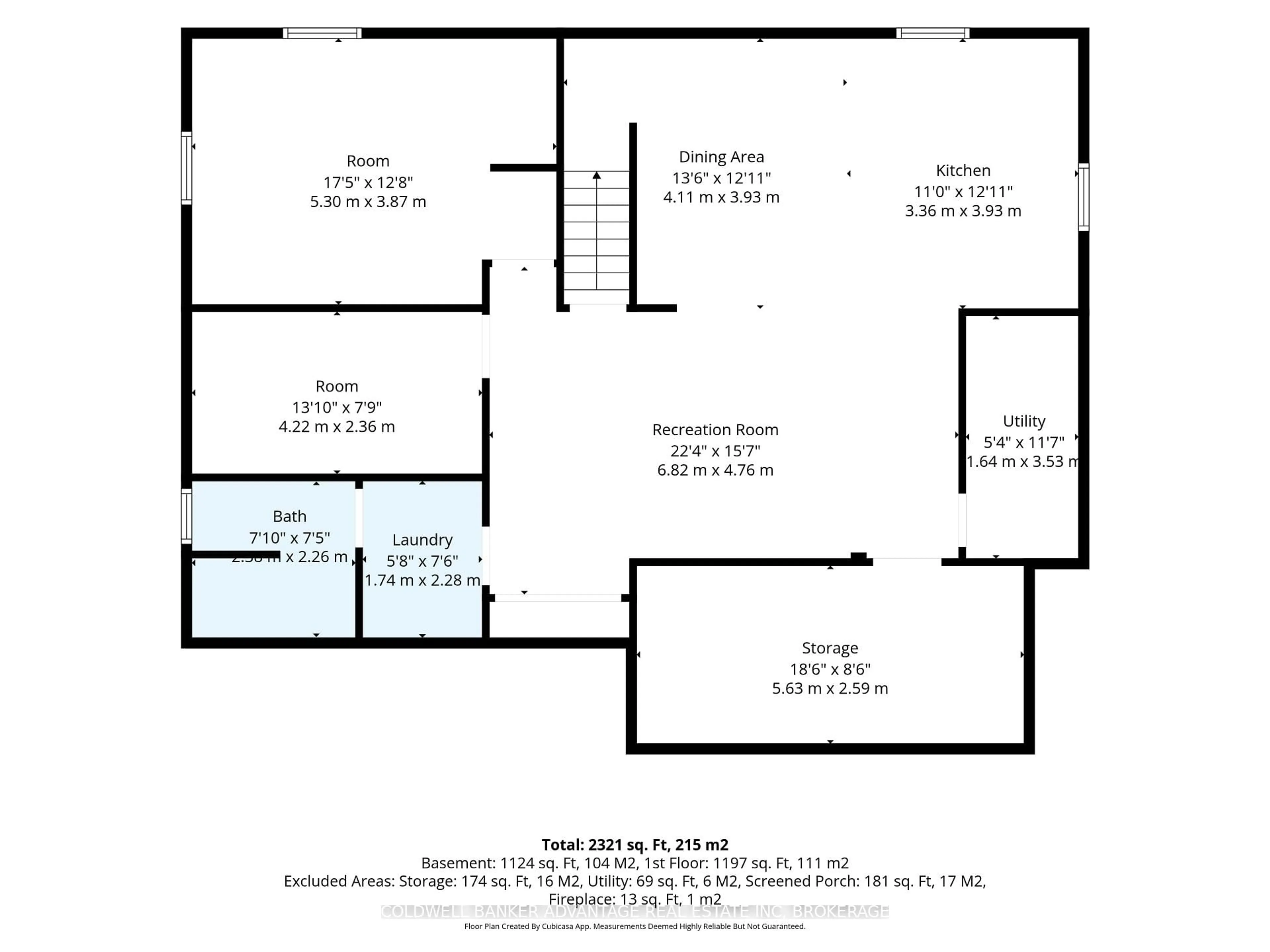 Floor plan for 36 Third St, Welland Ontario L3B 4W4