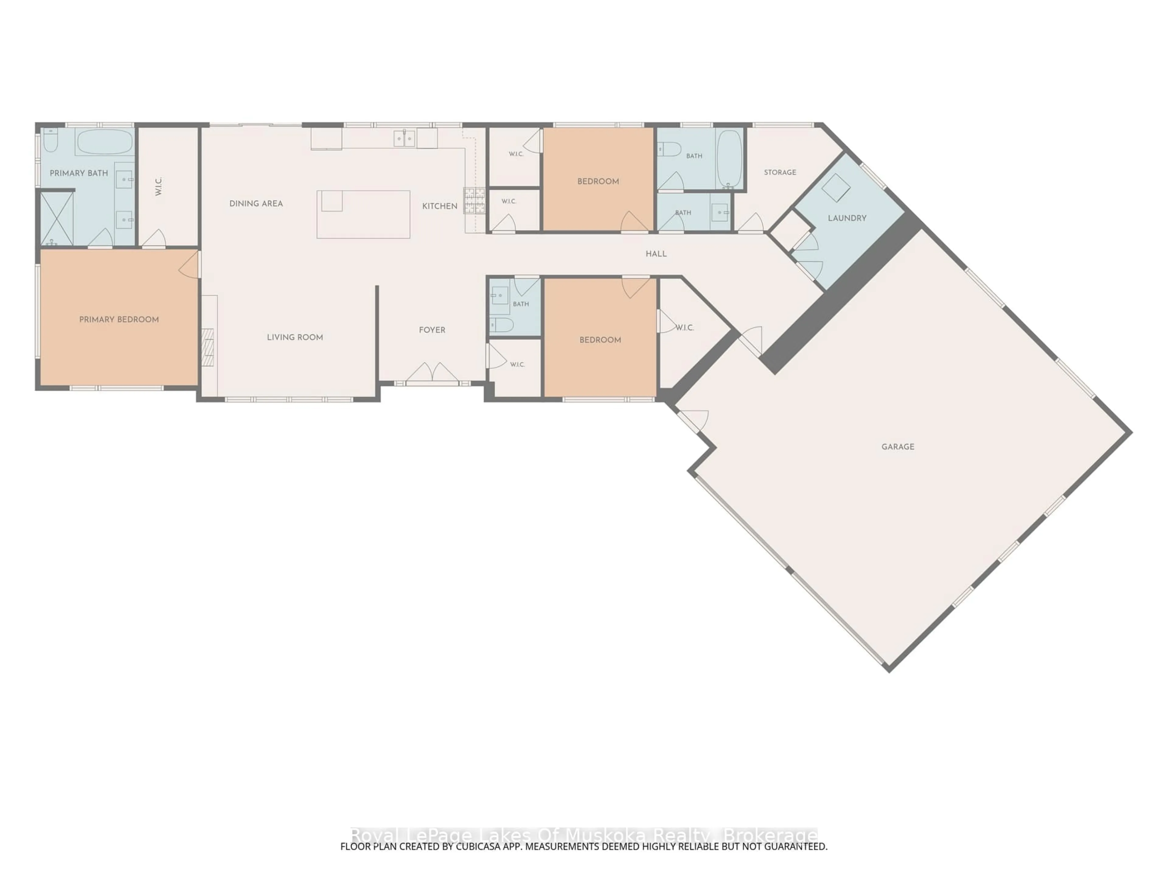 Floor plan for 5 Flicker Lane, McDougall Ontario P2A 2W9