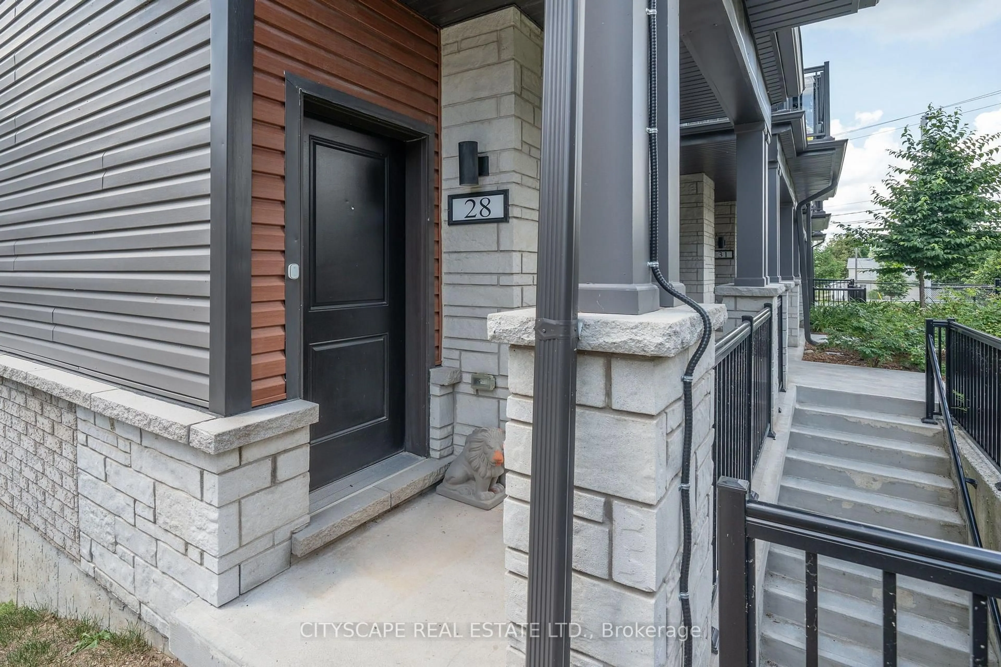 Home with brick exterior material, street for 2 Willow St #28, Brant Ontario N3L 0K7