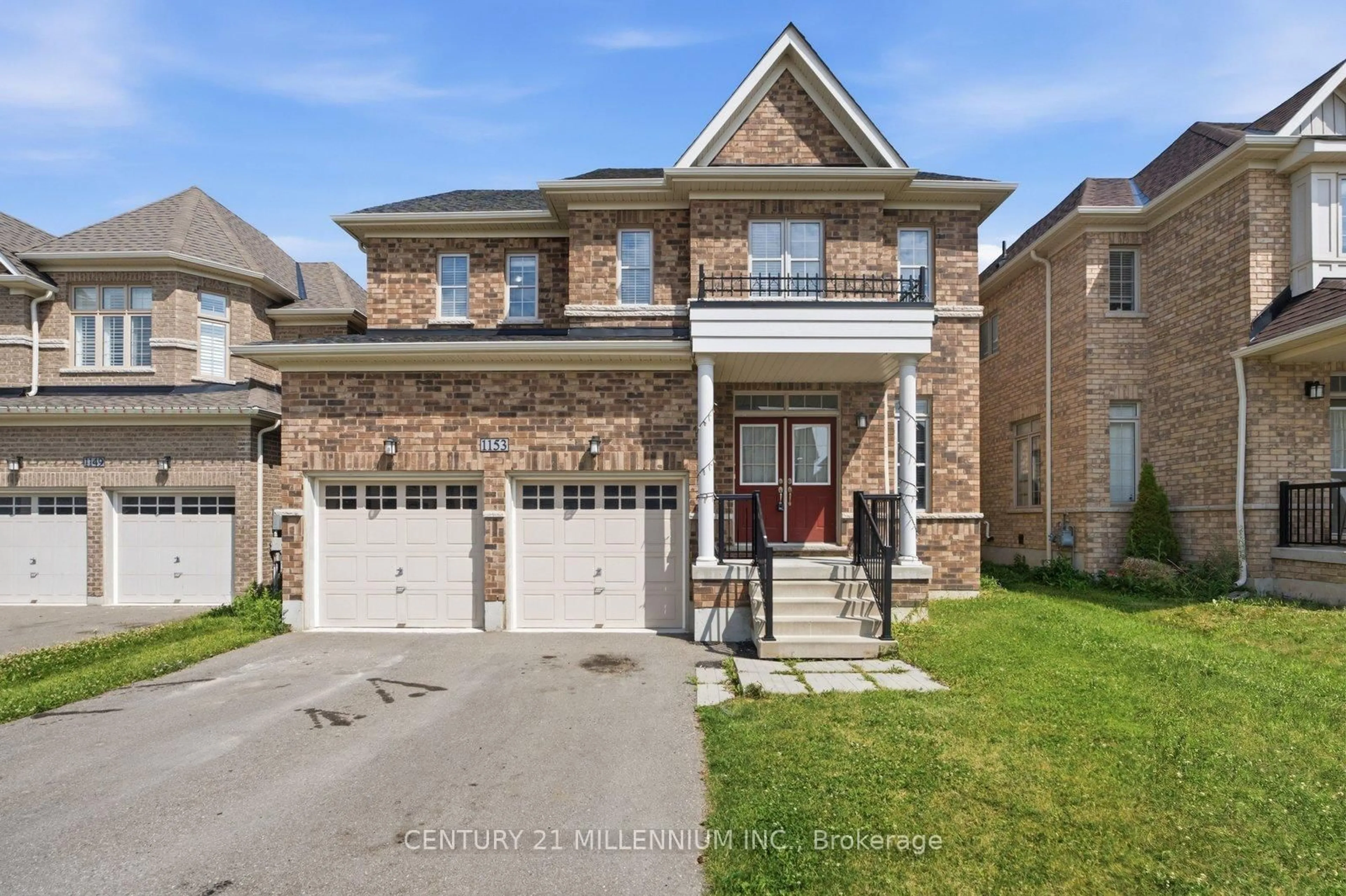 Home with brick exterior material, street for 1153 Upper Thames Dr, Woodstock Ontario N4T 0L4
