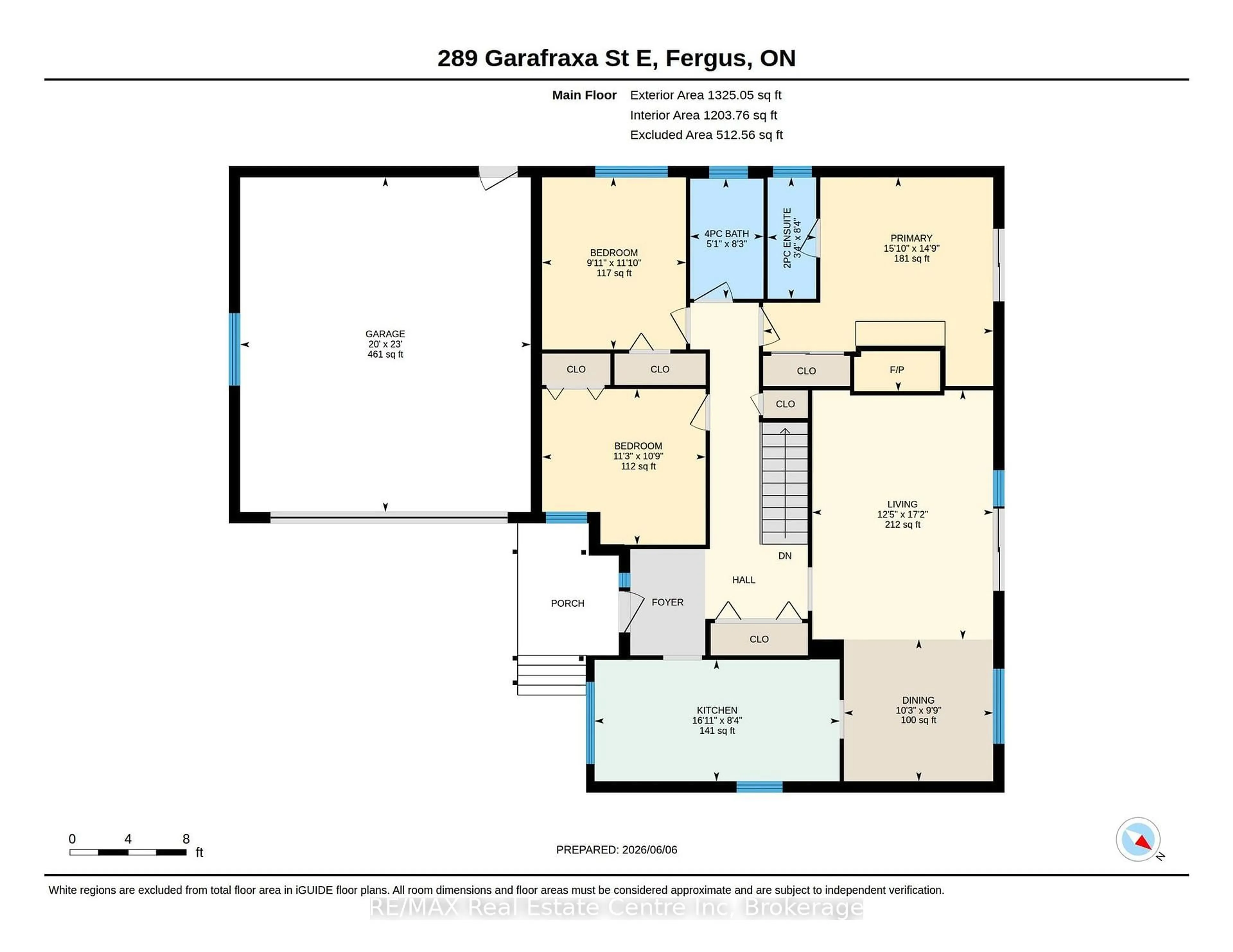 Floor plan for 289 Garafraxa St, Centre Wellington Ontario N1M 1E2