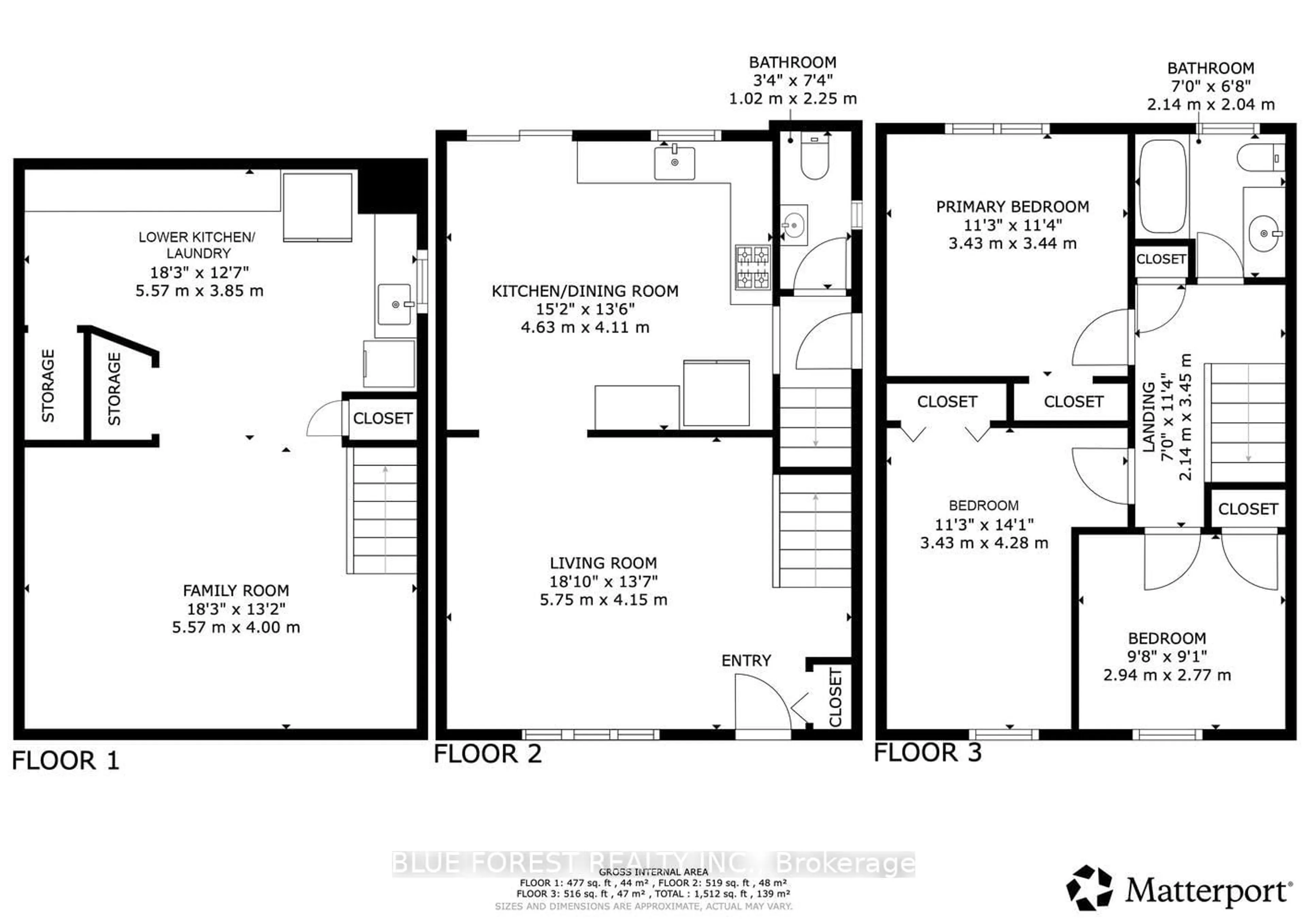 Floor plan for 48 Rosamond Cres, London South Ontario N6E 2M8