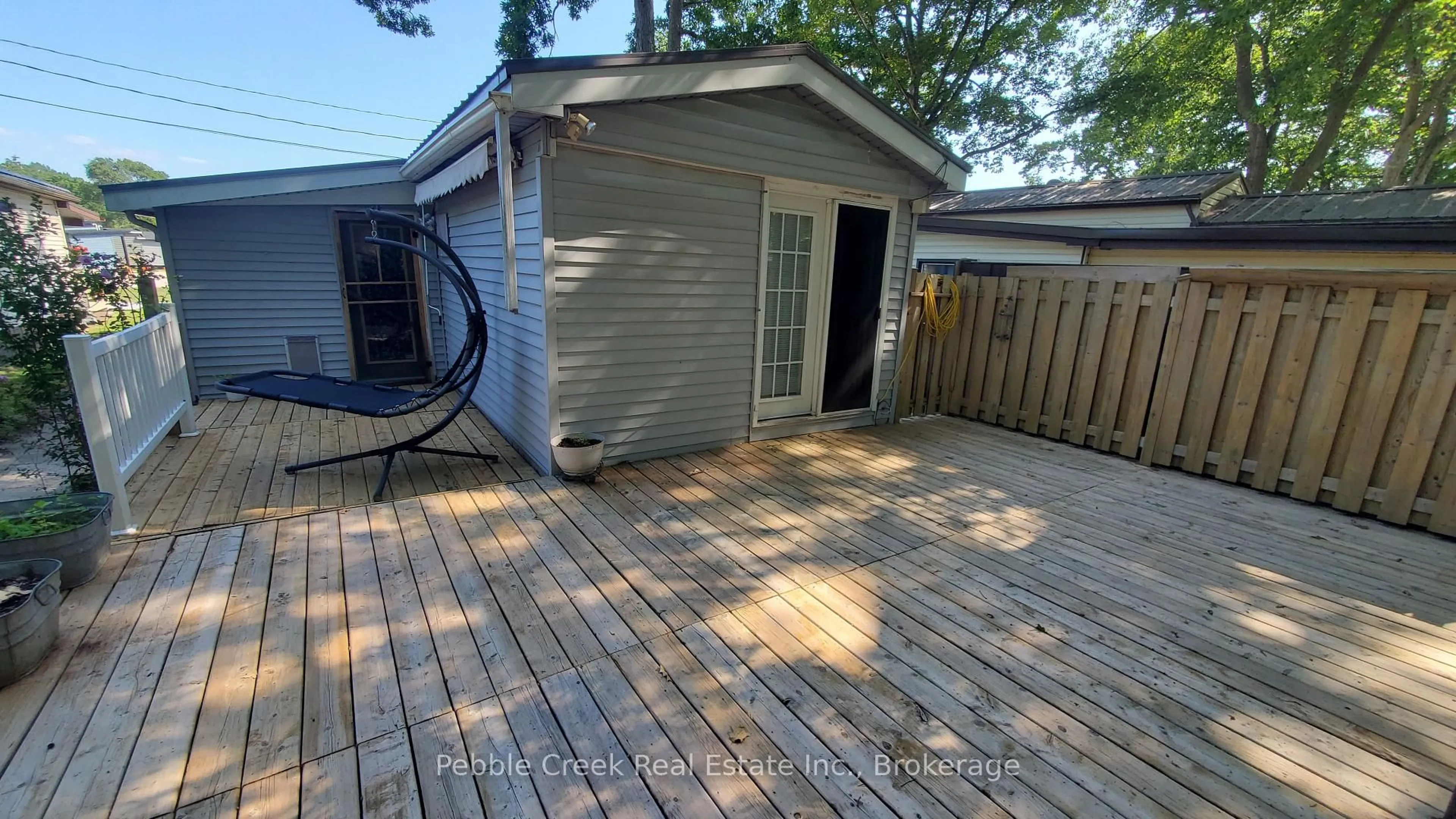 Patio, street for 9951 Northville Cres #Unit #3, Lambton Shores Ontario N0M 2N0