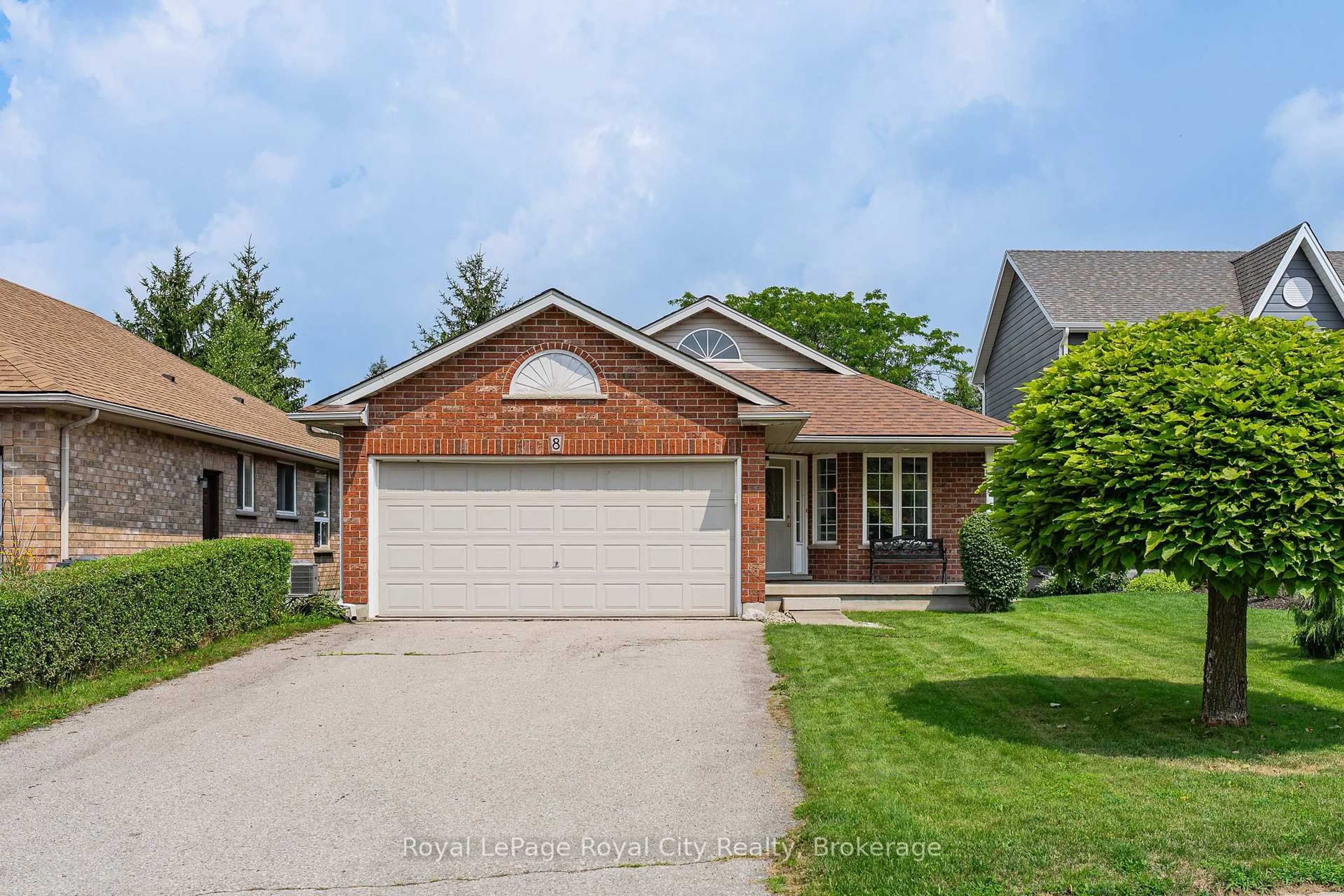 Home with brick exterior material, street for 8 Whitetail Crt, Guelph Ontario N1L 1H6