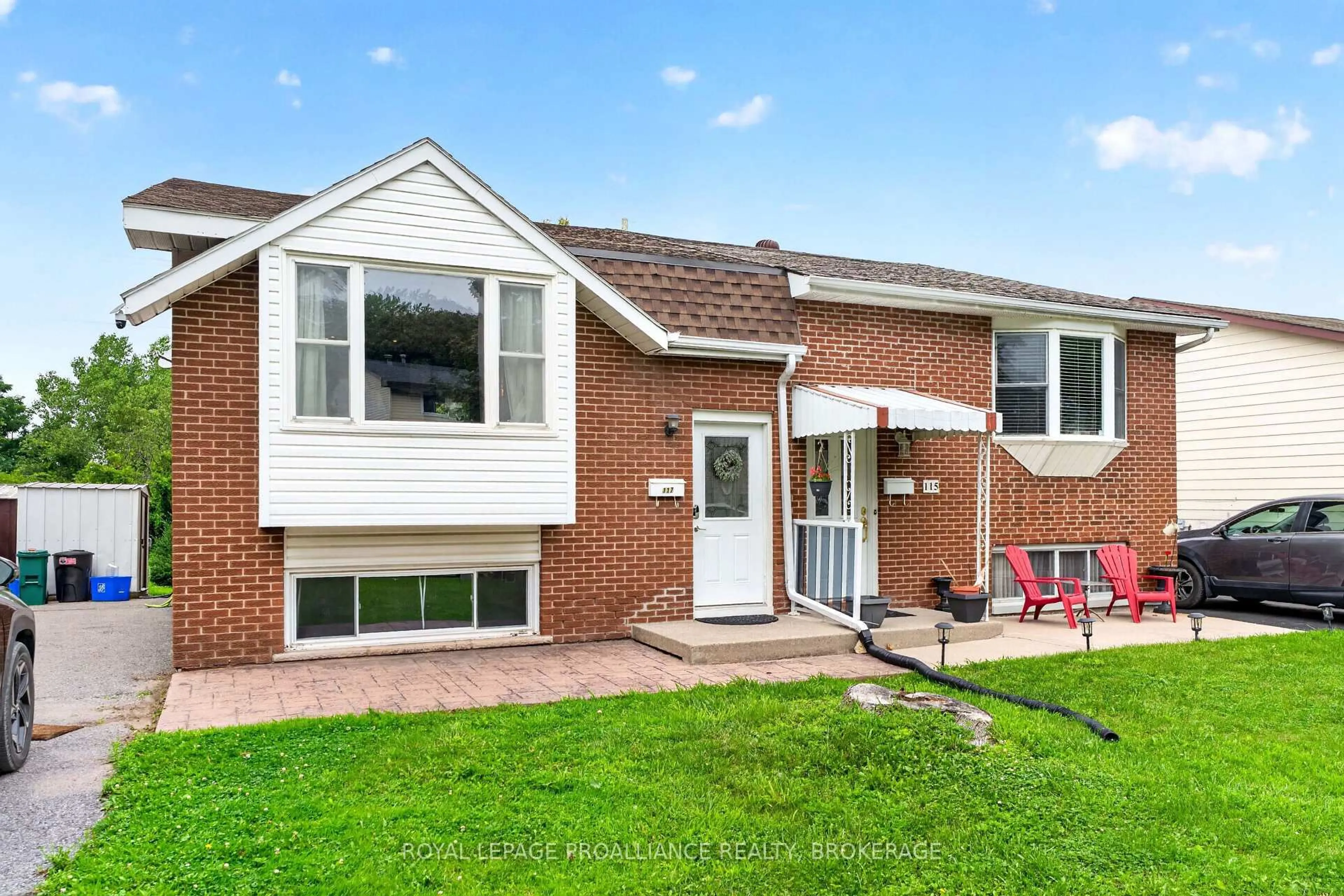 Home with brick exterior material, street for 117 Wycliffe Cres, Kingston Ontario K7K 6B3