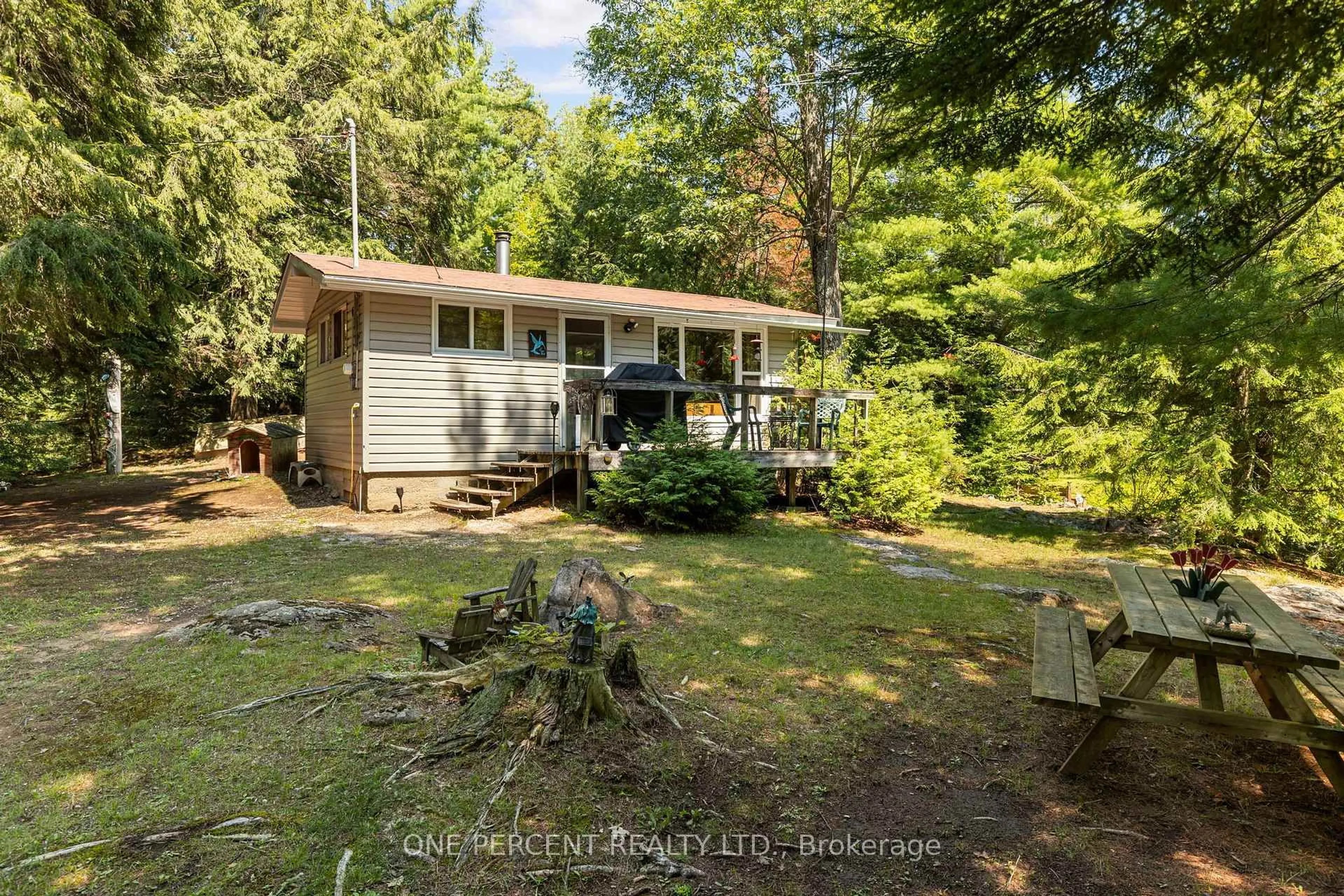 A pic from outside/outdoor area/front of a property/back of a property/a pic from drone, unknown for 47 HEAD RIVER Lane, Kawartha Lakes Ontario L3V 4M2