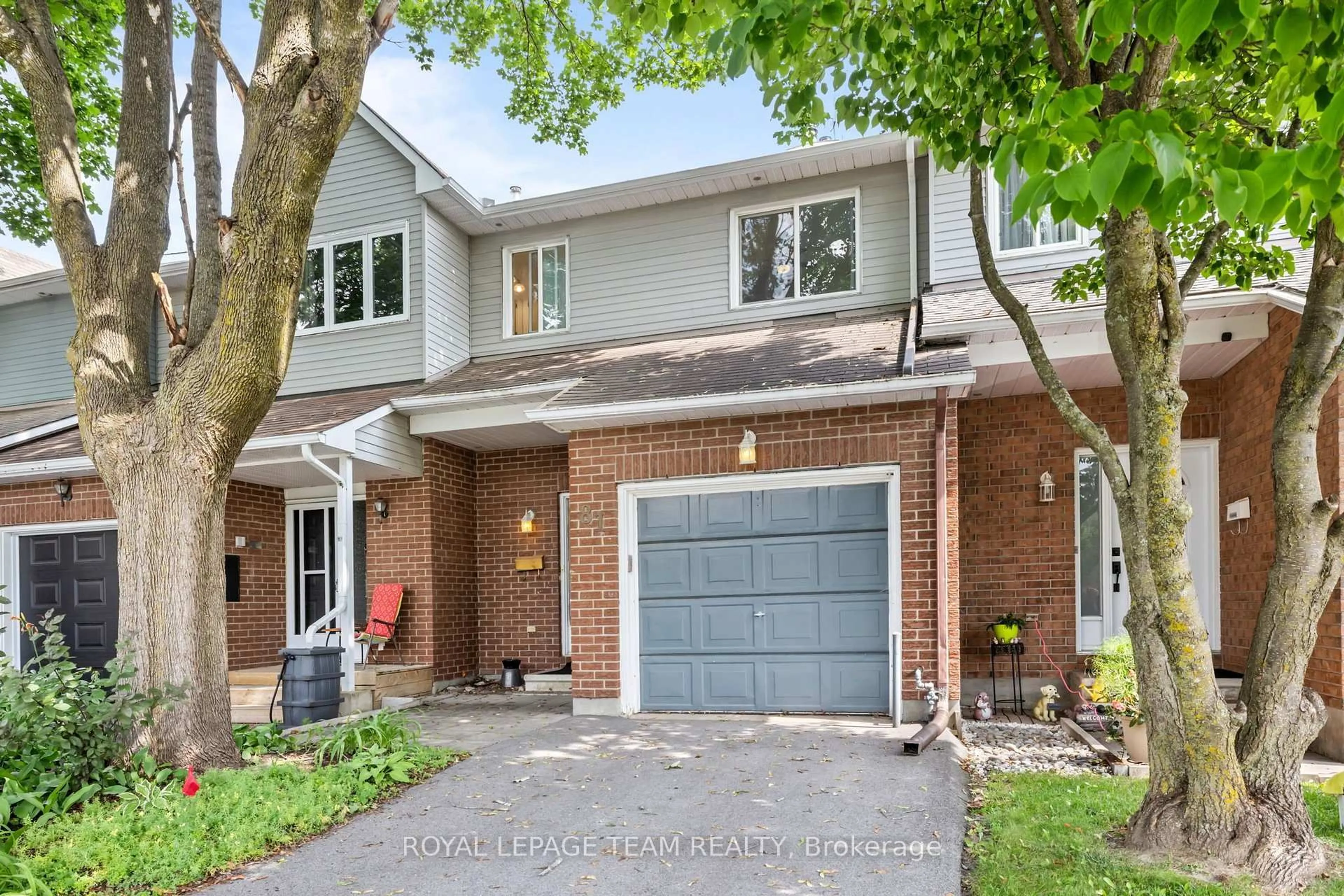 Home with brick exterior material, street for 81 Rueter St, Ottawa Ontario K2J 3V6