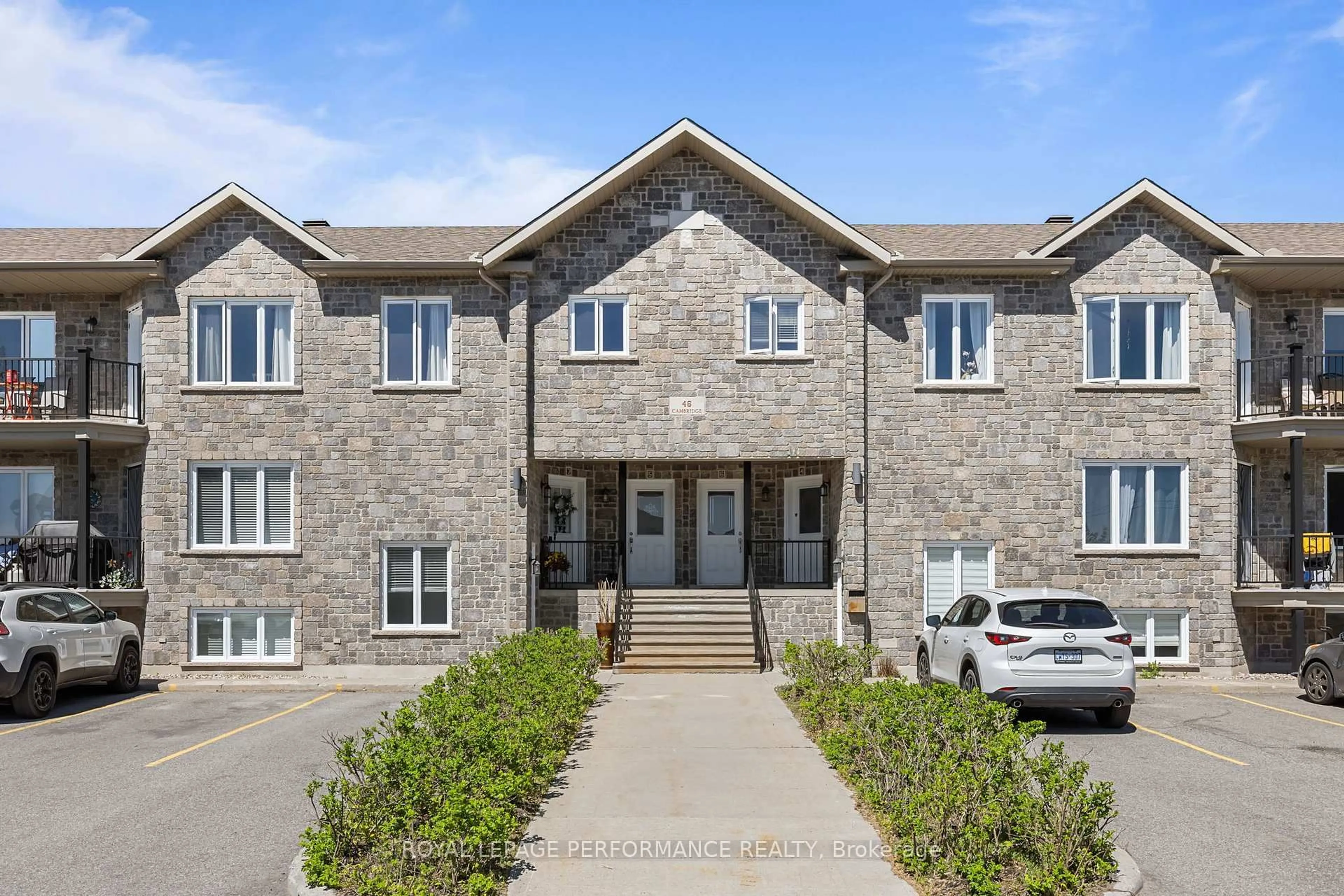 A pic from outside/outdoor area/front of a property/back of a property/a pic from drone, street for 46 Cambridge St #6, The Nation Ontario K0A 2M0