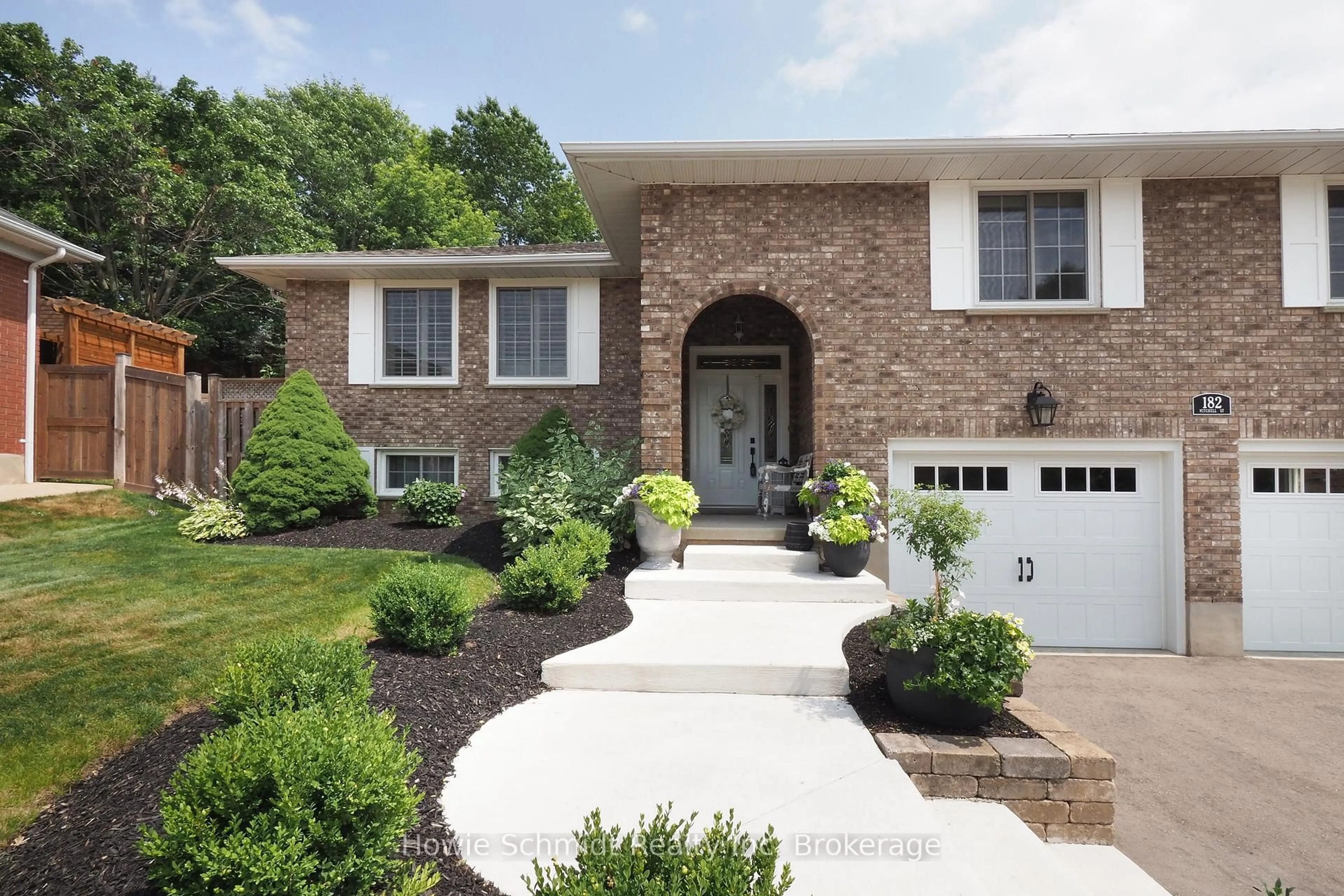 Home with brick exterior material, street for 182 Mitchell St, North Dumfries Ontario N0B 1E0