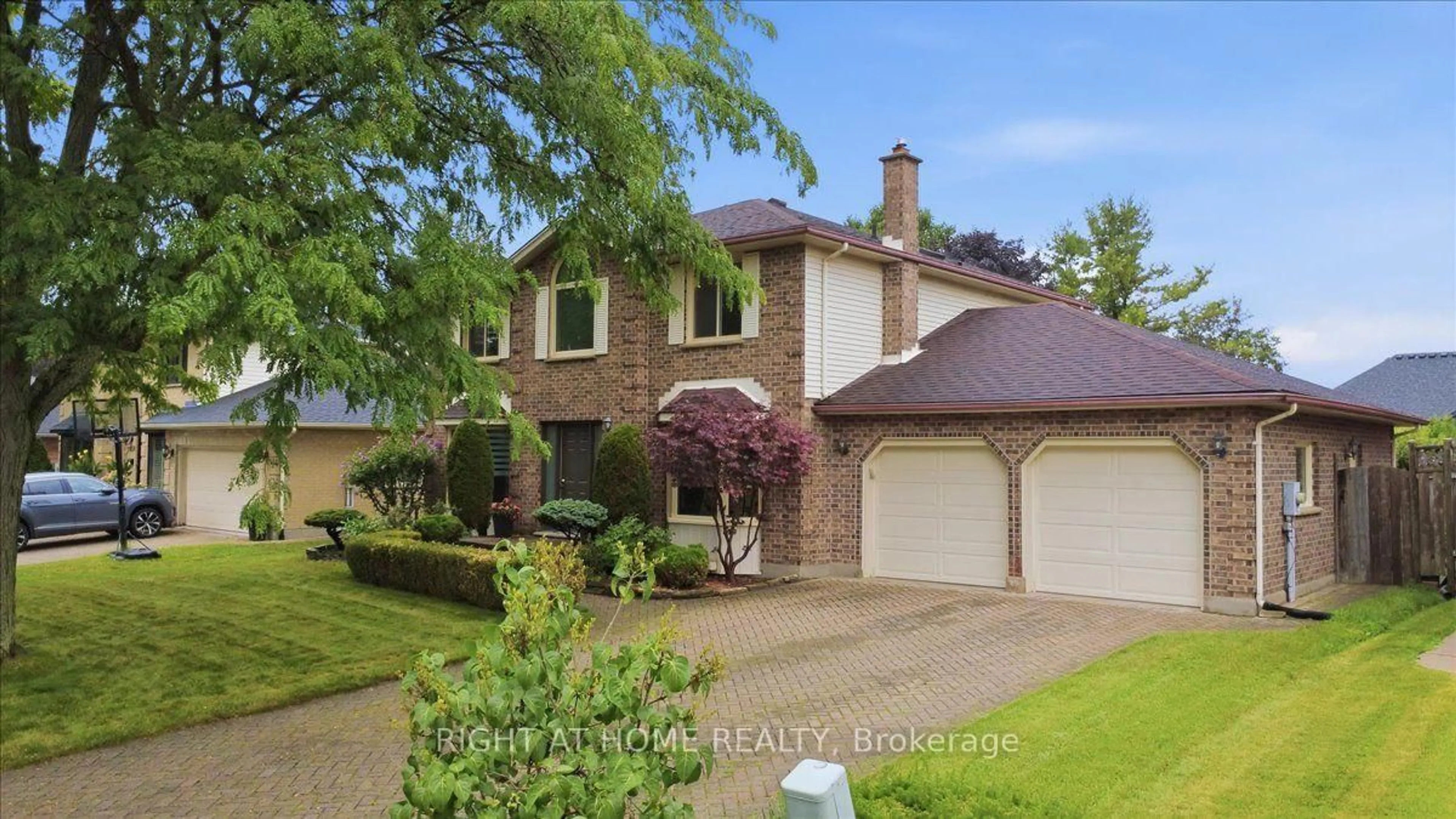 Home with brick exterior material, street for 7046 Diane Cres, London South Ontario N6P 1G2