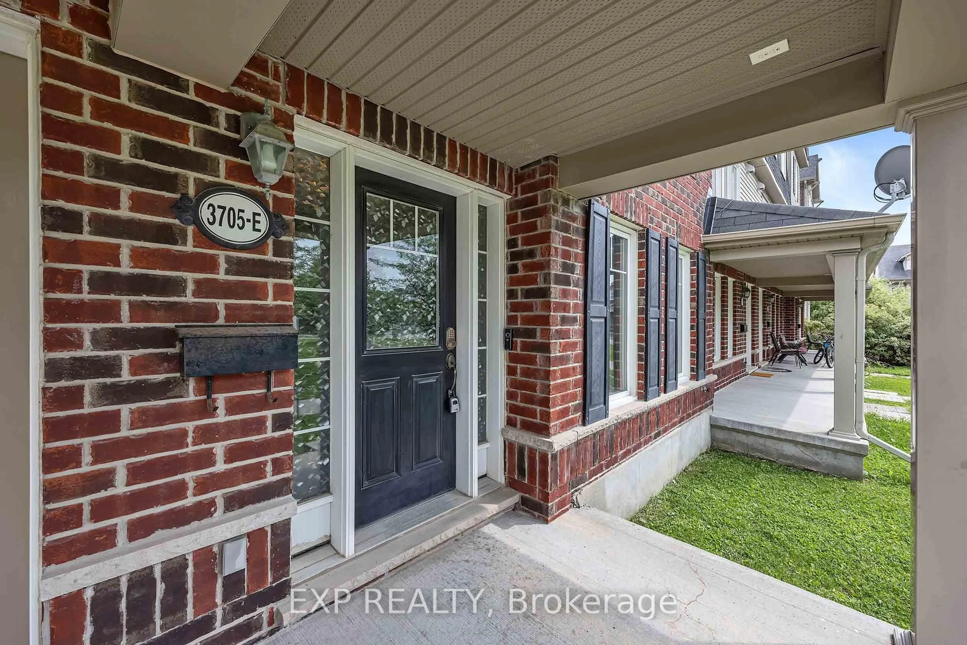 Home with brick exterior material, street for 3705 Riverbreeze St #E, Ottawa Ontario K2J 0S1